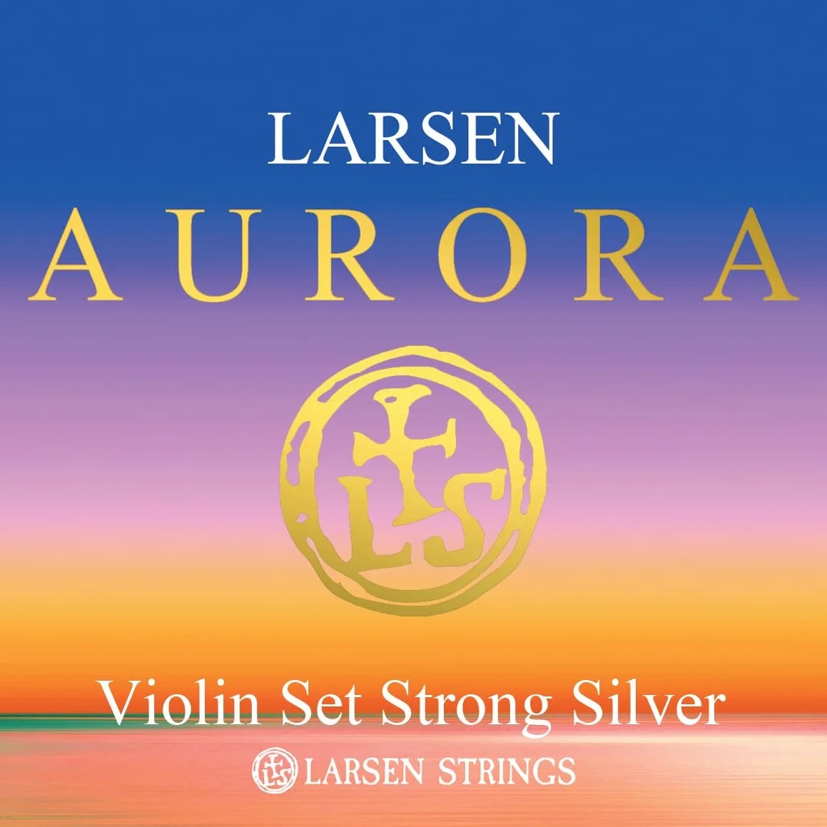 Zestaw strun skrzypcowych Larsen Aurora 4/4 z D Silver Strong