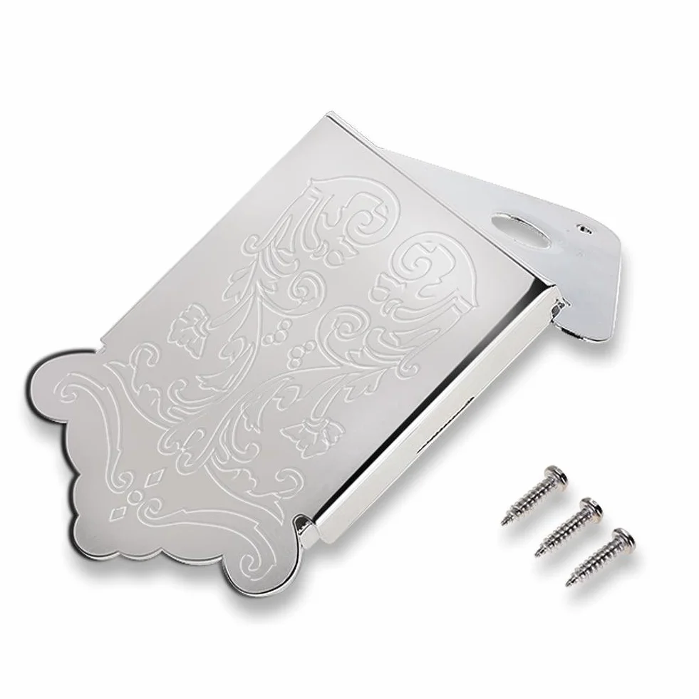 Dilwe Mandolin Tailpiece Bridge, mandolina gitara ogon ze śrubami do 8 strun mandoliny gitara instrument muzyczny część