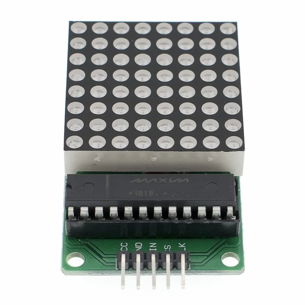 DollaTek DOT Matrix 7219 modu? MCU zestaw do sterowania wy?wietlaczem LED do Arduino DIY