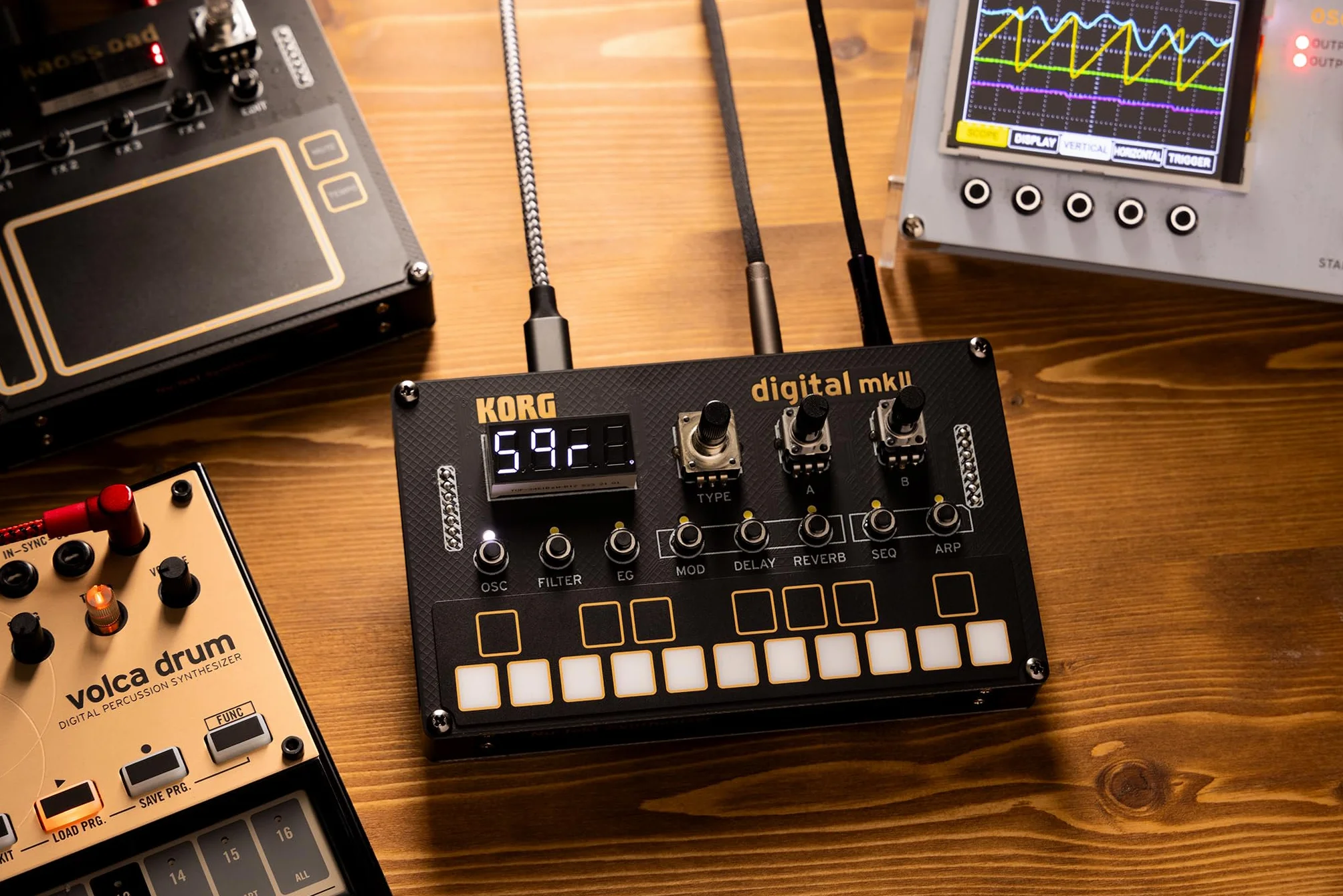 Korg Nu:Tekt NTS-1 Digital mkII Syntezator Kit - do samodzielnego montażu