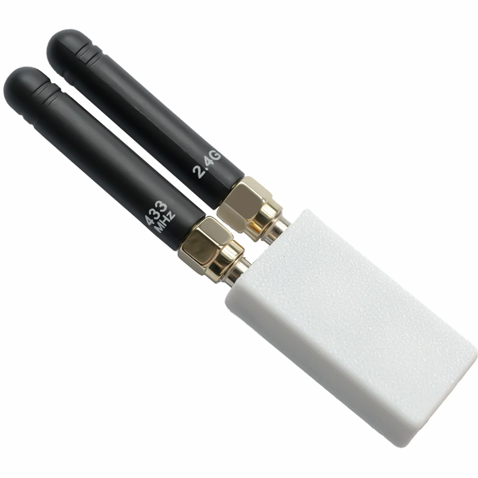 Flipper Zero NRF24 & CC1101 RF Devboard, ultrakompaktowy moduł bezprzewodowy, 2,4 GHz i 433 MHz, wysoka wydajność, automatyczny przełącznik, Plug & Play (z obudową z nadrukiem 3D)