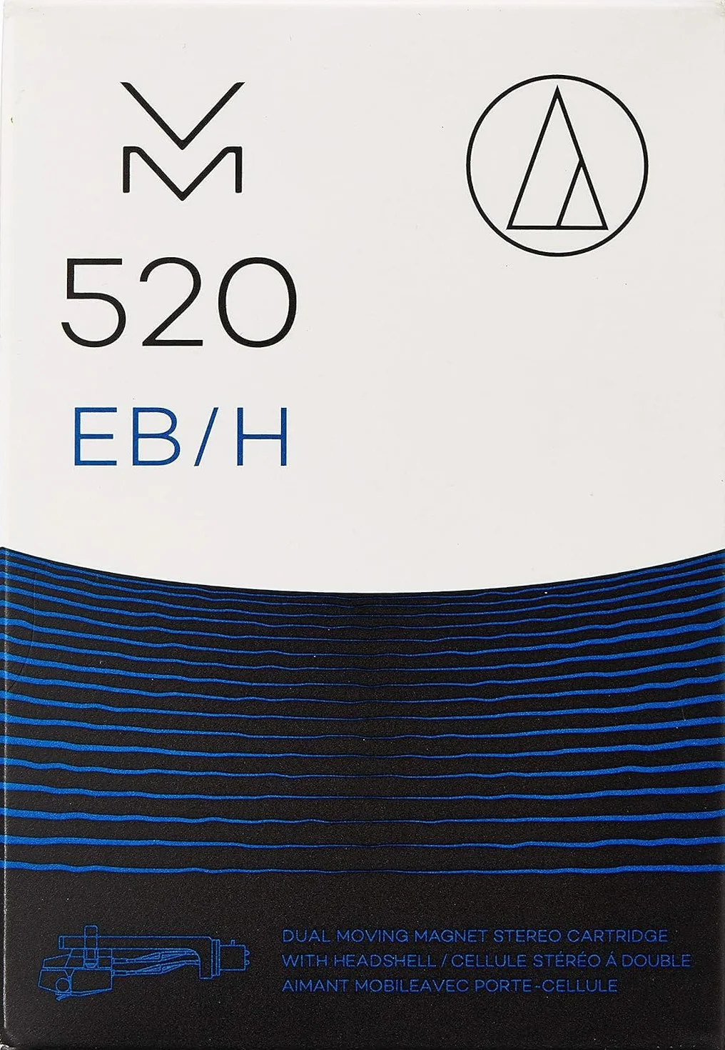 Audio Technica Doppia Cartuccia (Vm520Eb/H) Stereo Magnete In Movimento