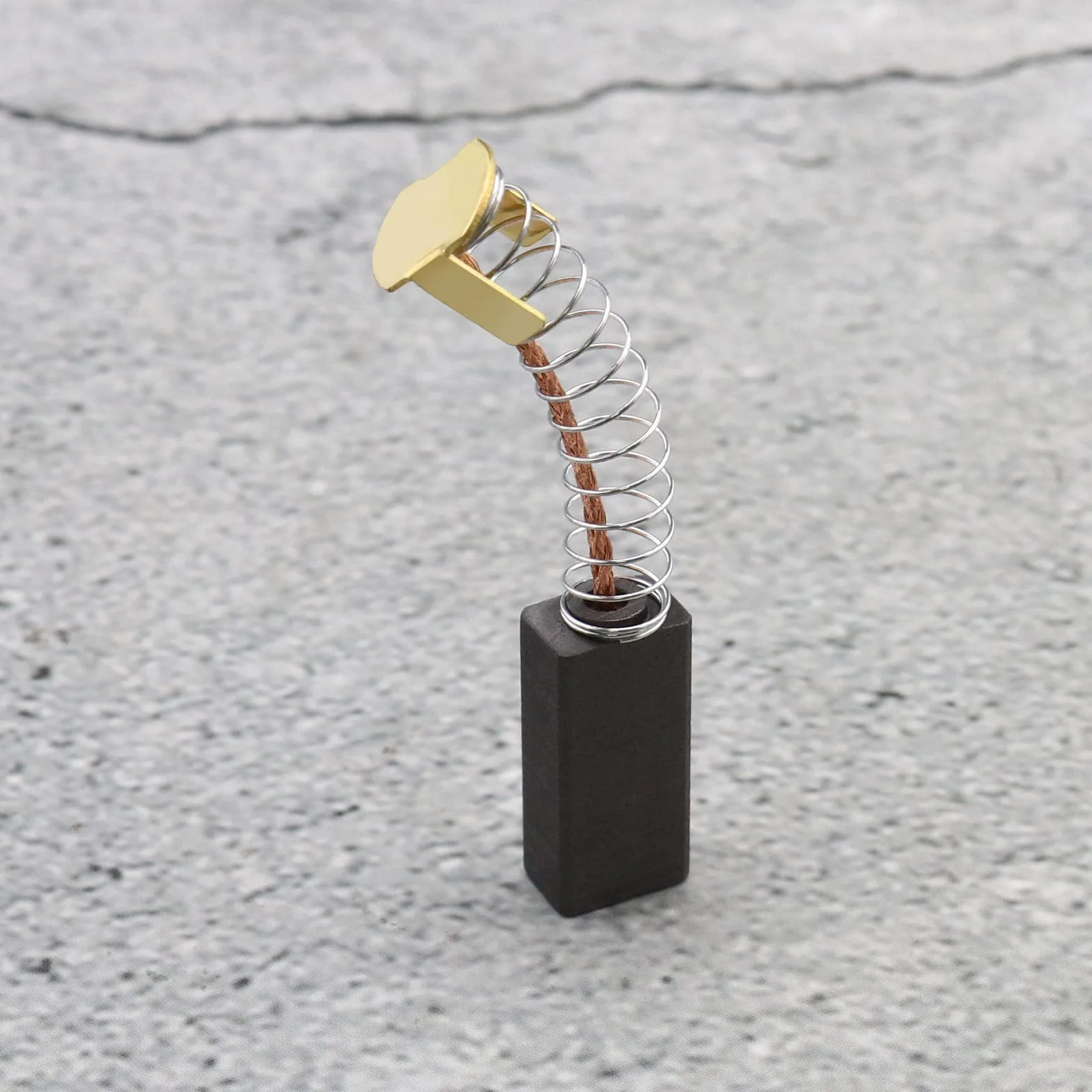 Create idea 2 pary wymiennych szczotek węglowych kompatybilnych z wymiennymi szczotkami silnika Moretti 6 x 9 x 20 mm