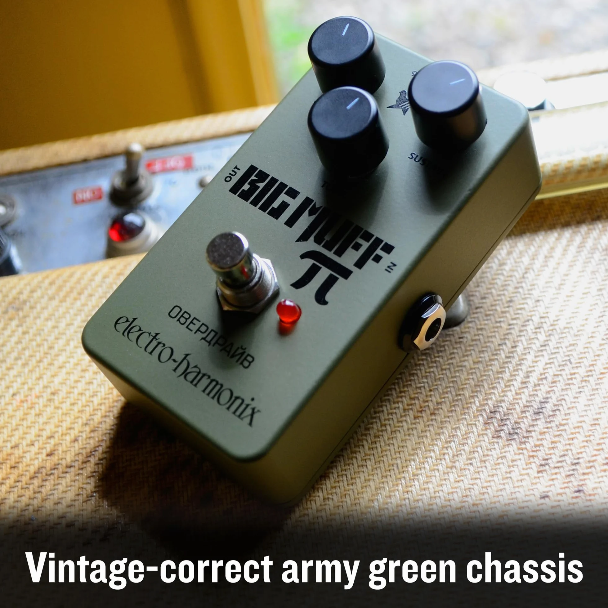 Electro Harmonix Green Russian Big Muff - Distortion do gitar