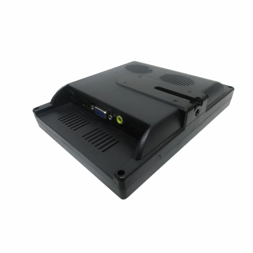 7-calowy przenośny zestaw monitora (format 16:9) ze złączami HDMI/VGA/2AV do PC, Raspberry Pi, Orange Pi i kompatybilności z wieloma urządzeniami (rozdzielczość wyświetlacza: 1024 x 600)