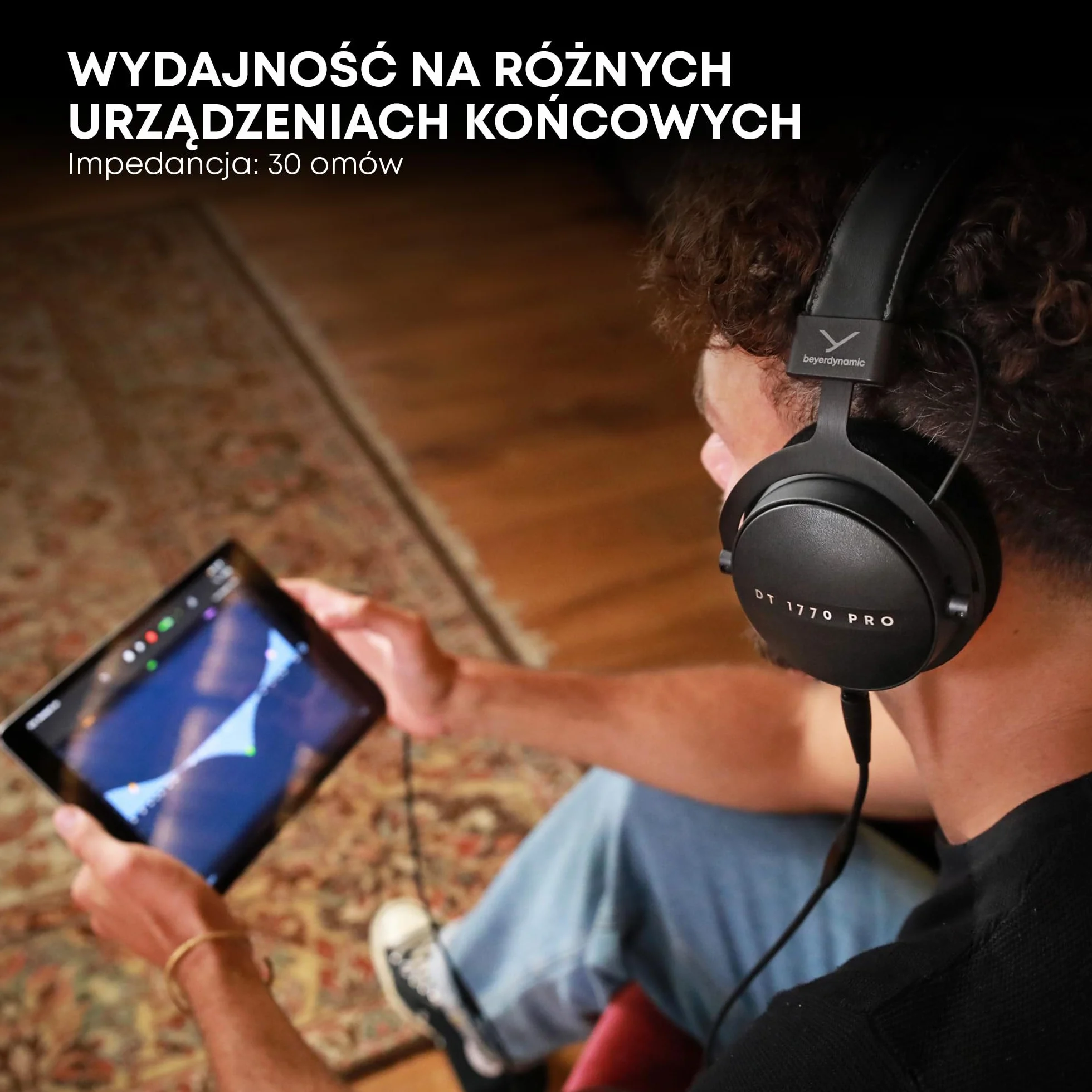 beyerdynamic DT 1770 PRO MKII Słuchawki studyjne Premium z technologią Tesla nadają się do profesjonalnego recordingu, monitoringu i editingu (zamknięte)