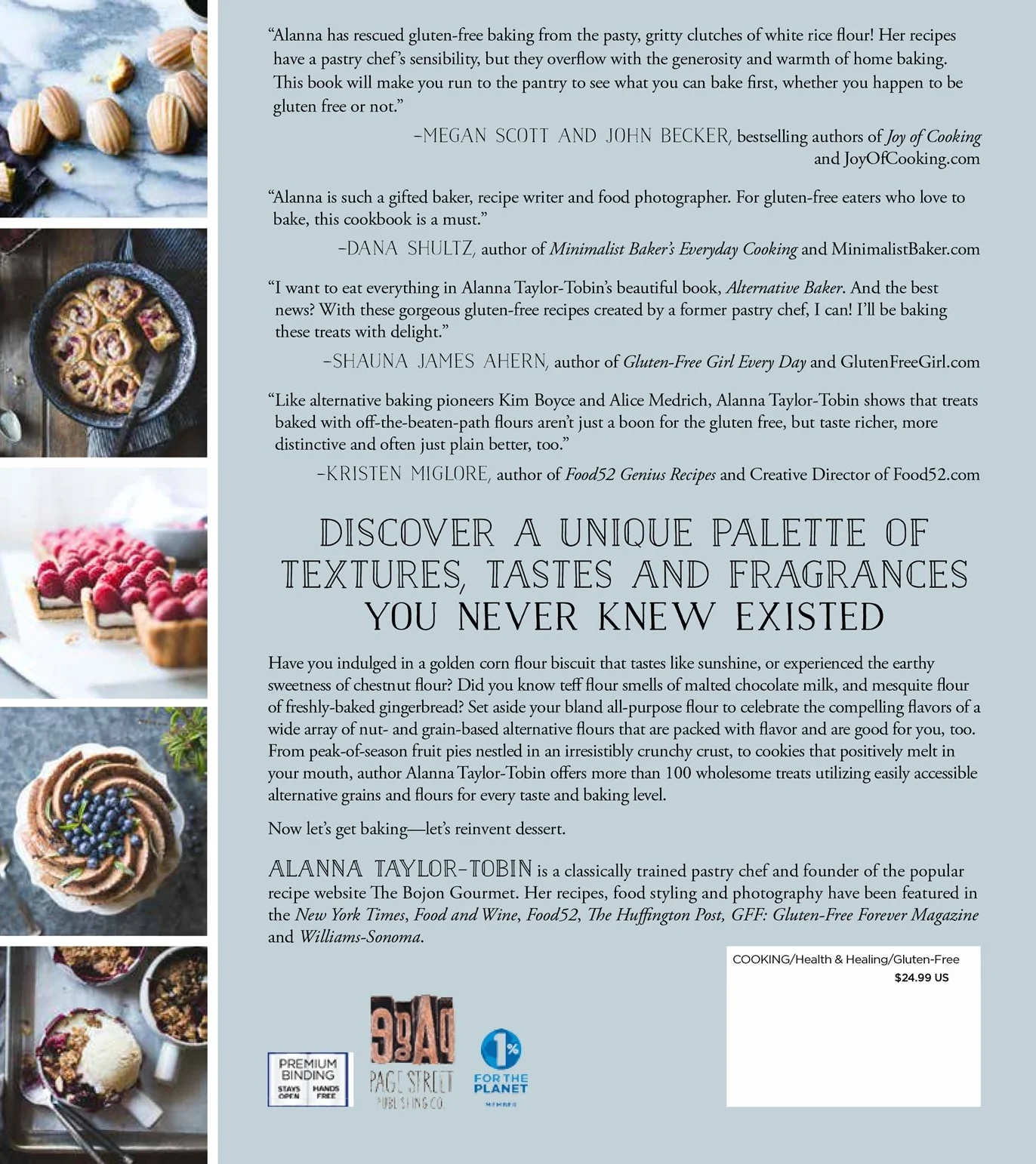 Alternative Baker: Reinventing Dessert with Gluten-Free Grains and Flours