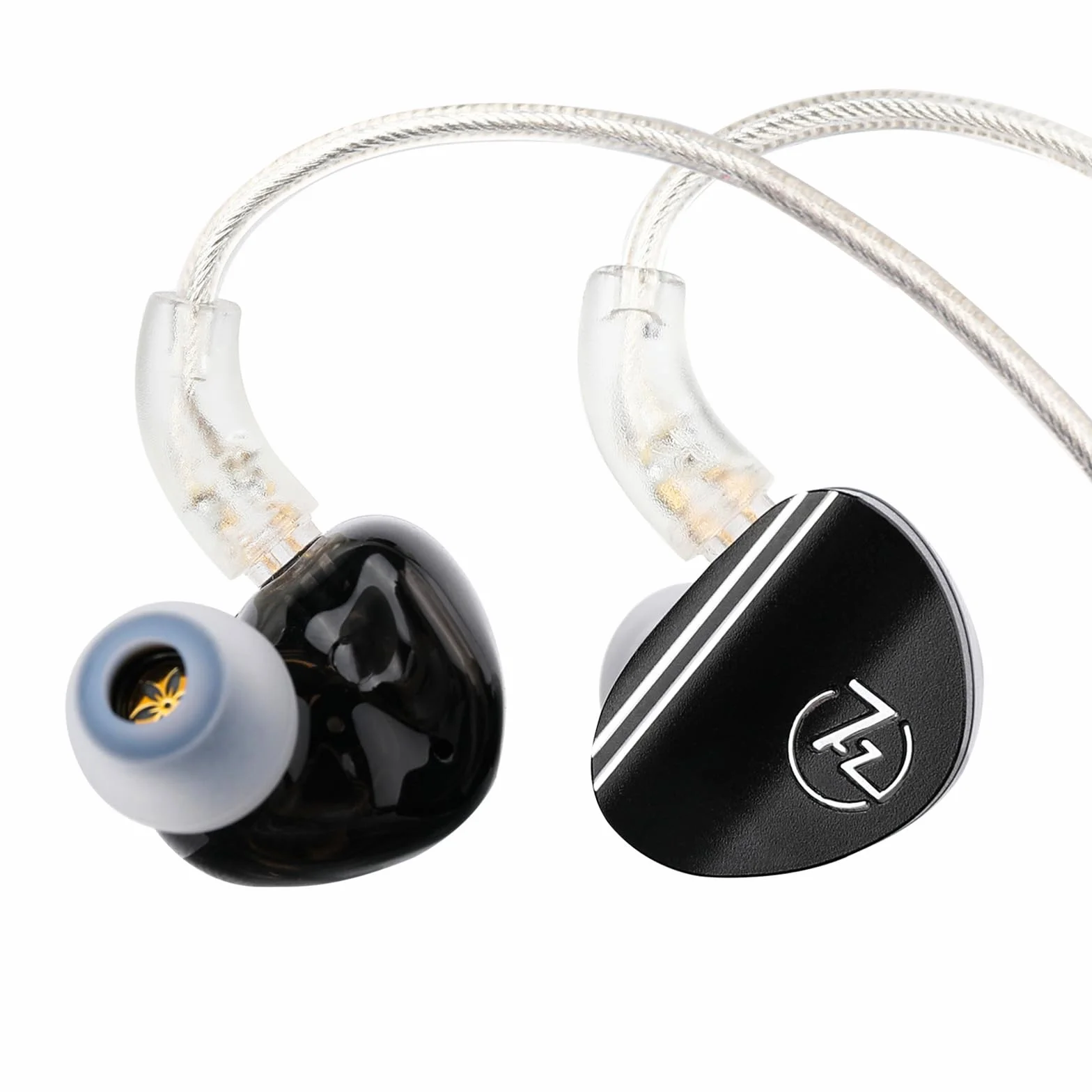 Linsoul 7HZ SONUS 1DD+1BA HiFi IEM słuchawki douszne z odłączanym kablem OCC