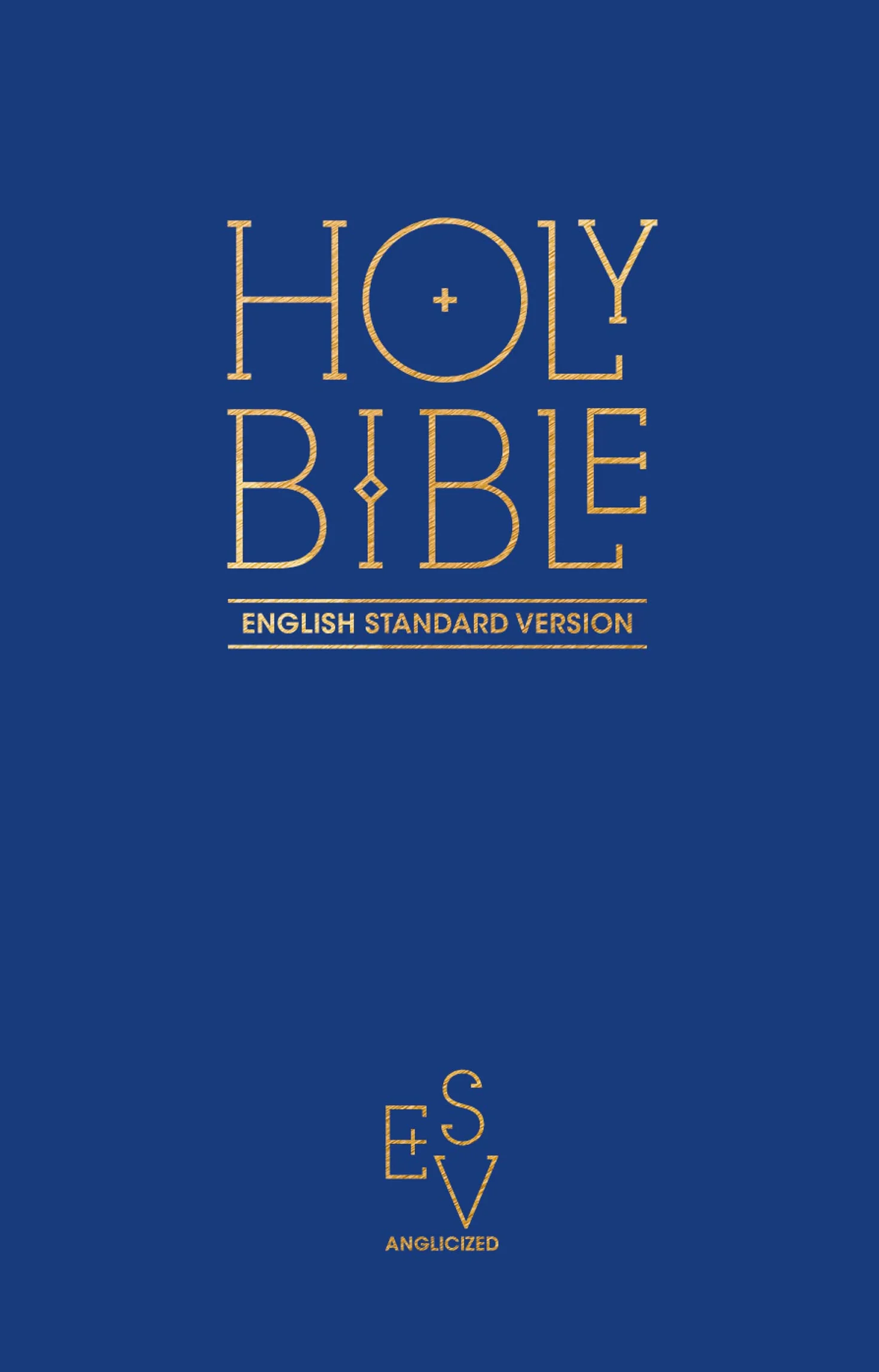 Holy Bible: English Standard Version (ESV) Anglicised Pew Bible (Blue Colour): The Fastest-Growing Translation in a Classic Hardback Christian Edition