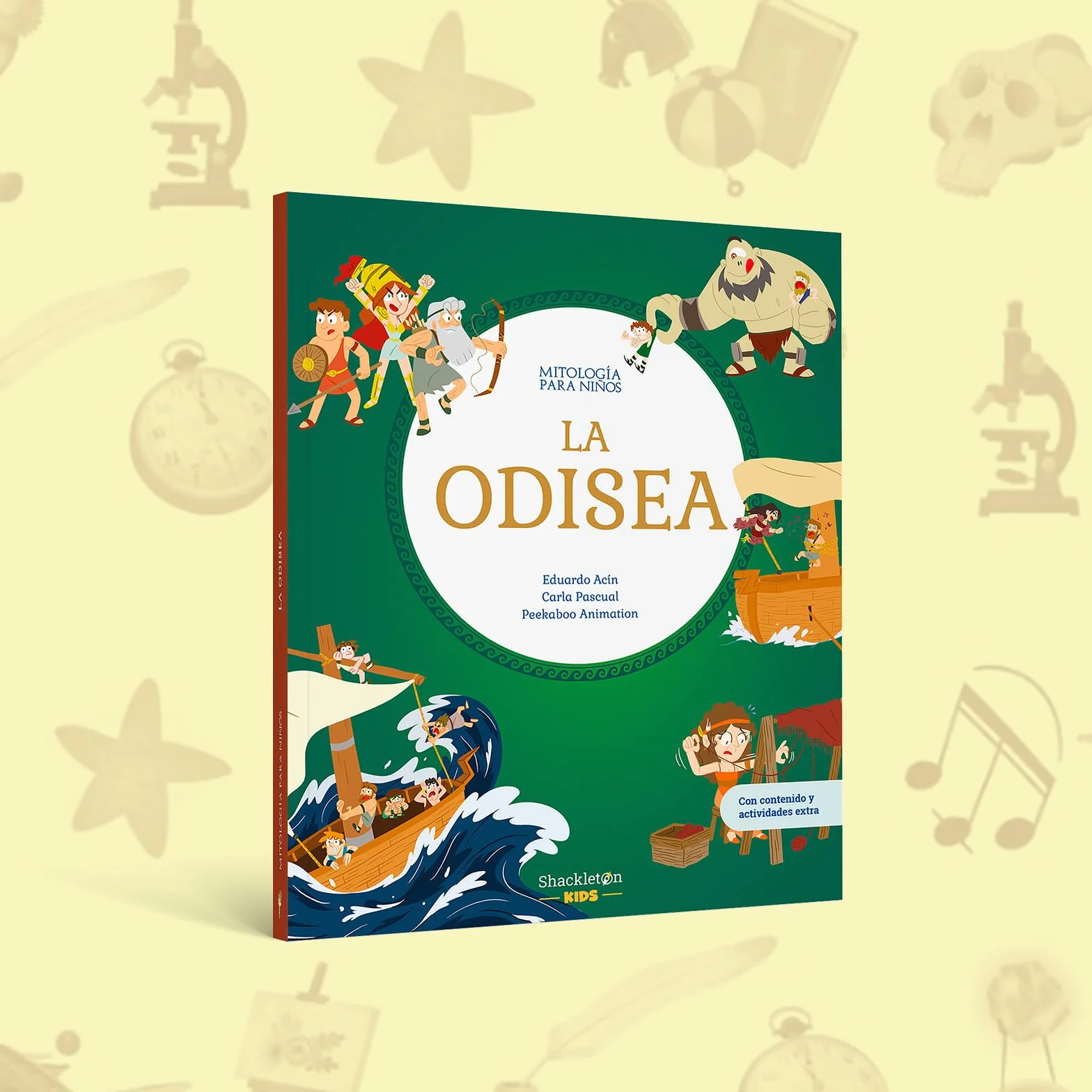 La Odisea / The Odyssey: Las mejores historias de la mitología griega y romana, convertidas en preciosos cuentos para niños.: 1