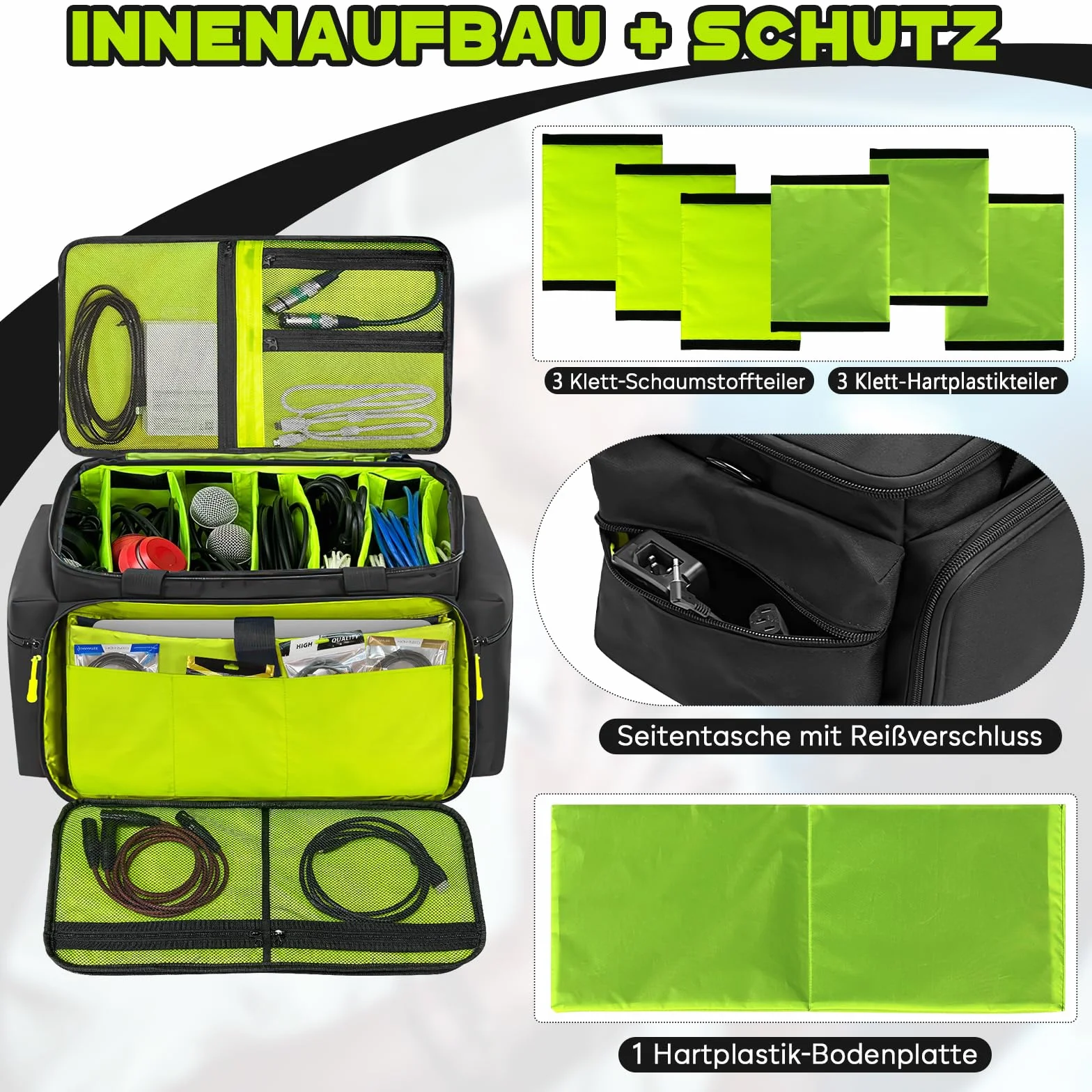 SUNDOY Torba na kable DJ 45.7 x 31 x 35.6 cm Wodoszczelna