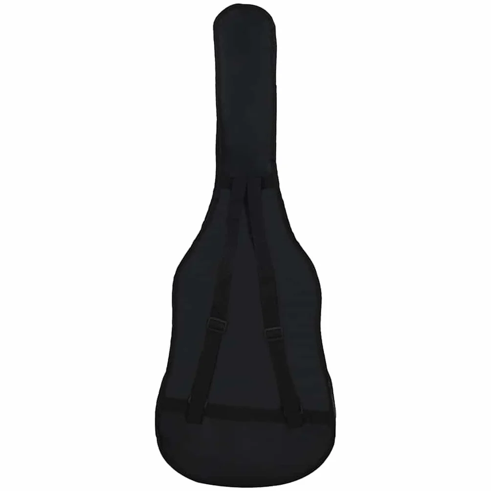 vidaXL Pokrowiec na gitarę klasyczną 4/4 (39"), czarny, 100x37 cm, tkanina