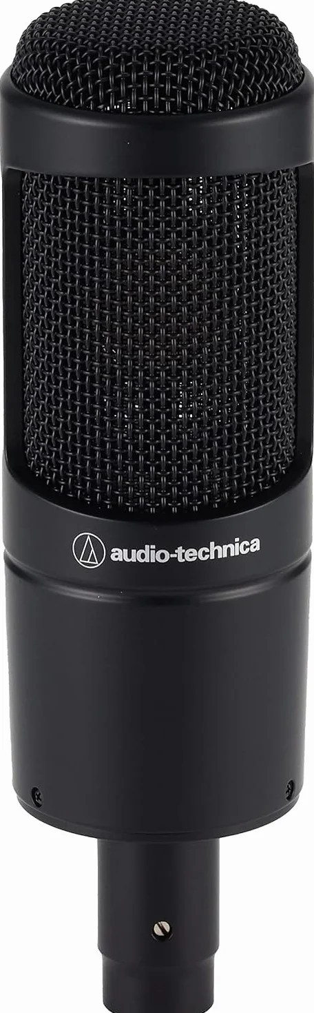 Audio-Technica AT2035 Kardioidalny mikrofon pojemnościowy do domowych nagrań audio, projektów muzycznych i dźwiękowych, profesjonalnych zastosowań studyjnych i występów na żywo