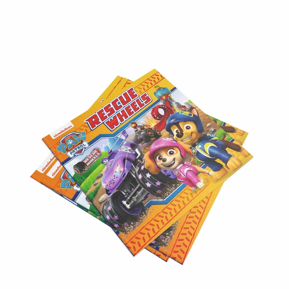 PAW Patrol Rescue Wheels Picture Book: Join Nickelodeon’s PAW Patrol in a new monster truck rescue adventure. The perfect gift for fans aged 4+.