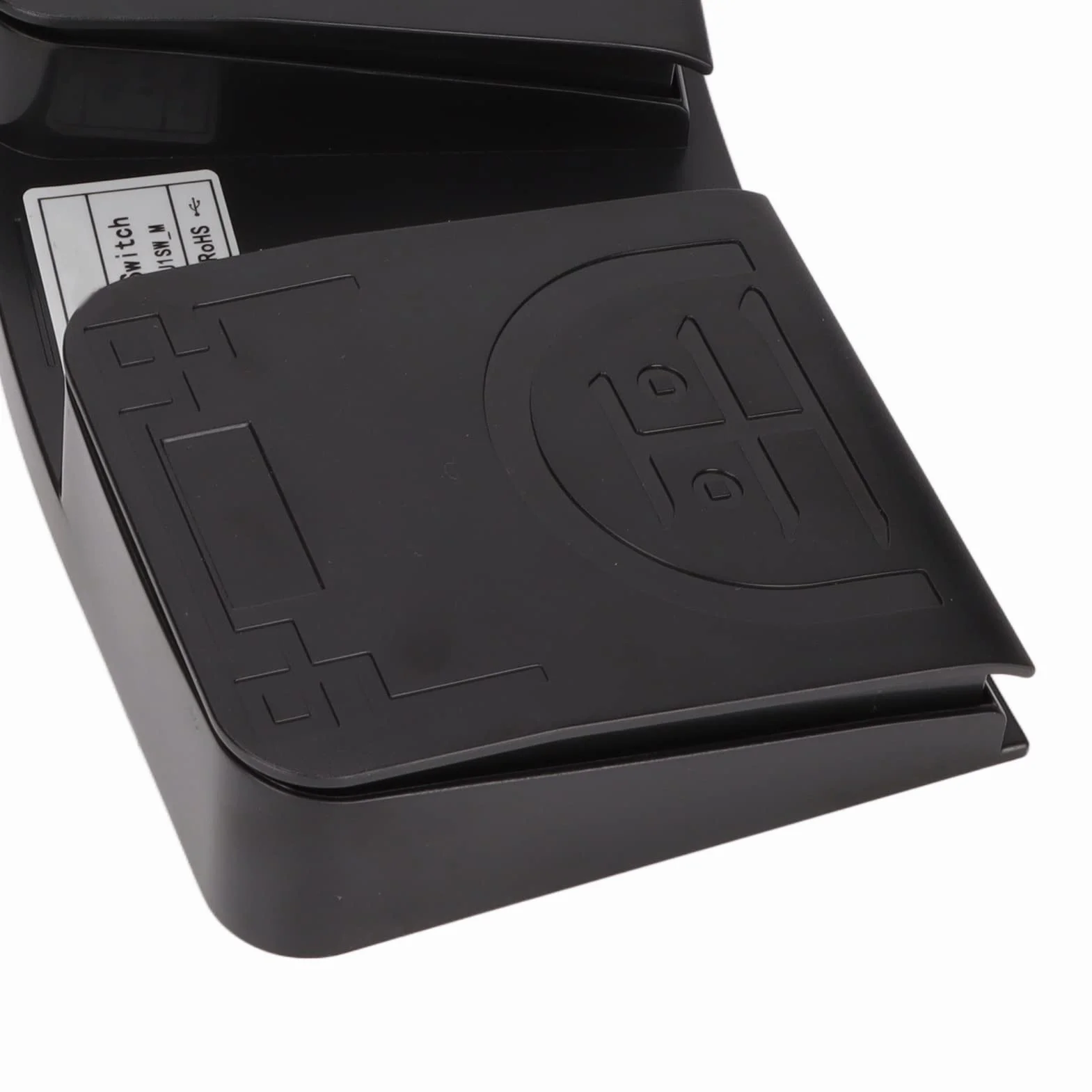 Pedał Przełącznika Akcji USB, 3 Klawisze Kontroler MIDI Sterowanie Przełącznikiem Nożnym Dostosowana Programowalna Klawiatura Komputera Pedał Akcji do Gier Wideo, Klawiatury, Myszy
