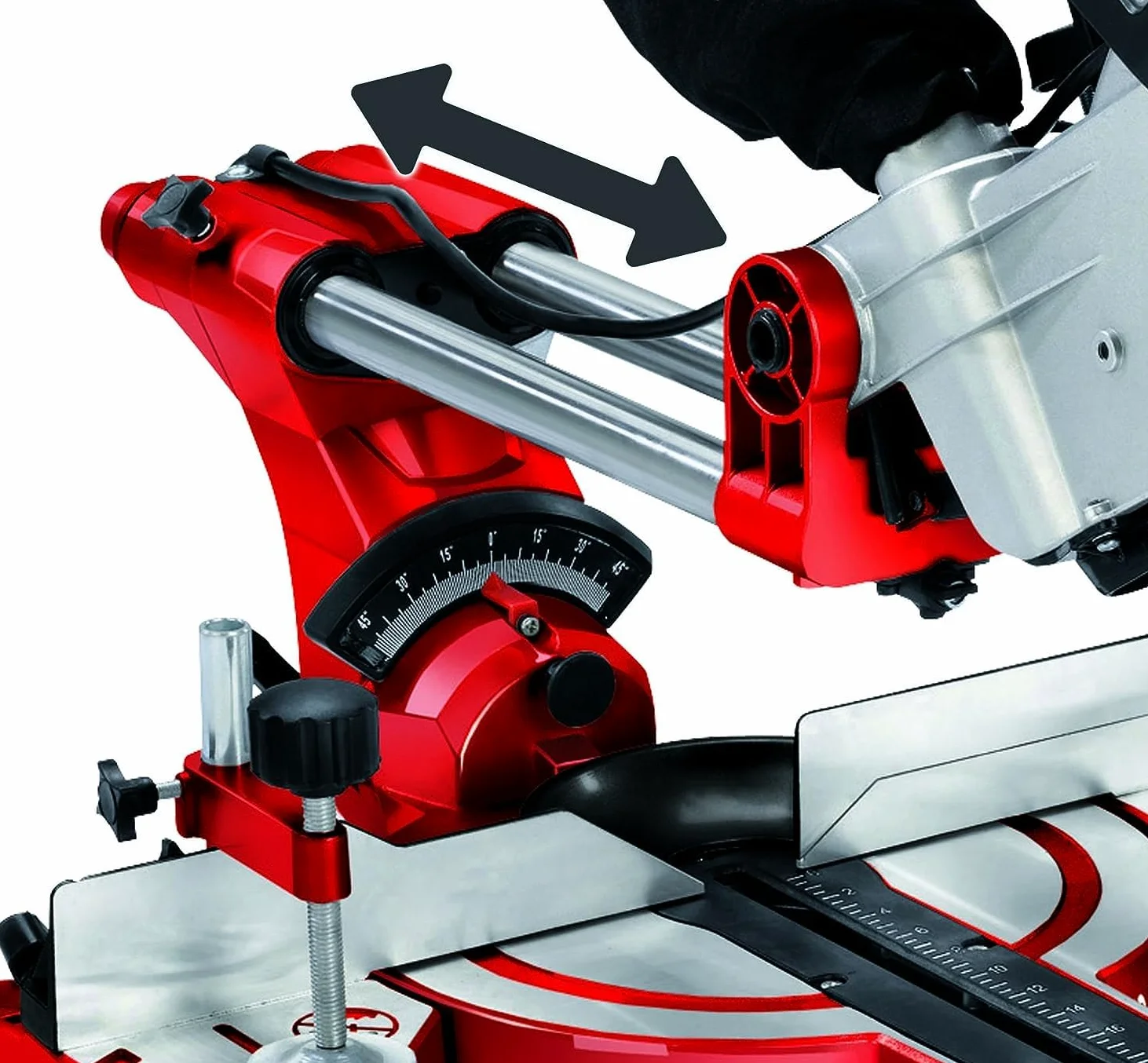 Einhell E-Stand Stojak do Pilarki, Czerwony/Srerbny