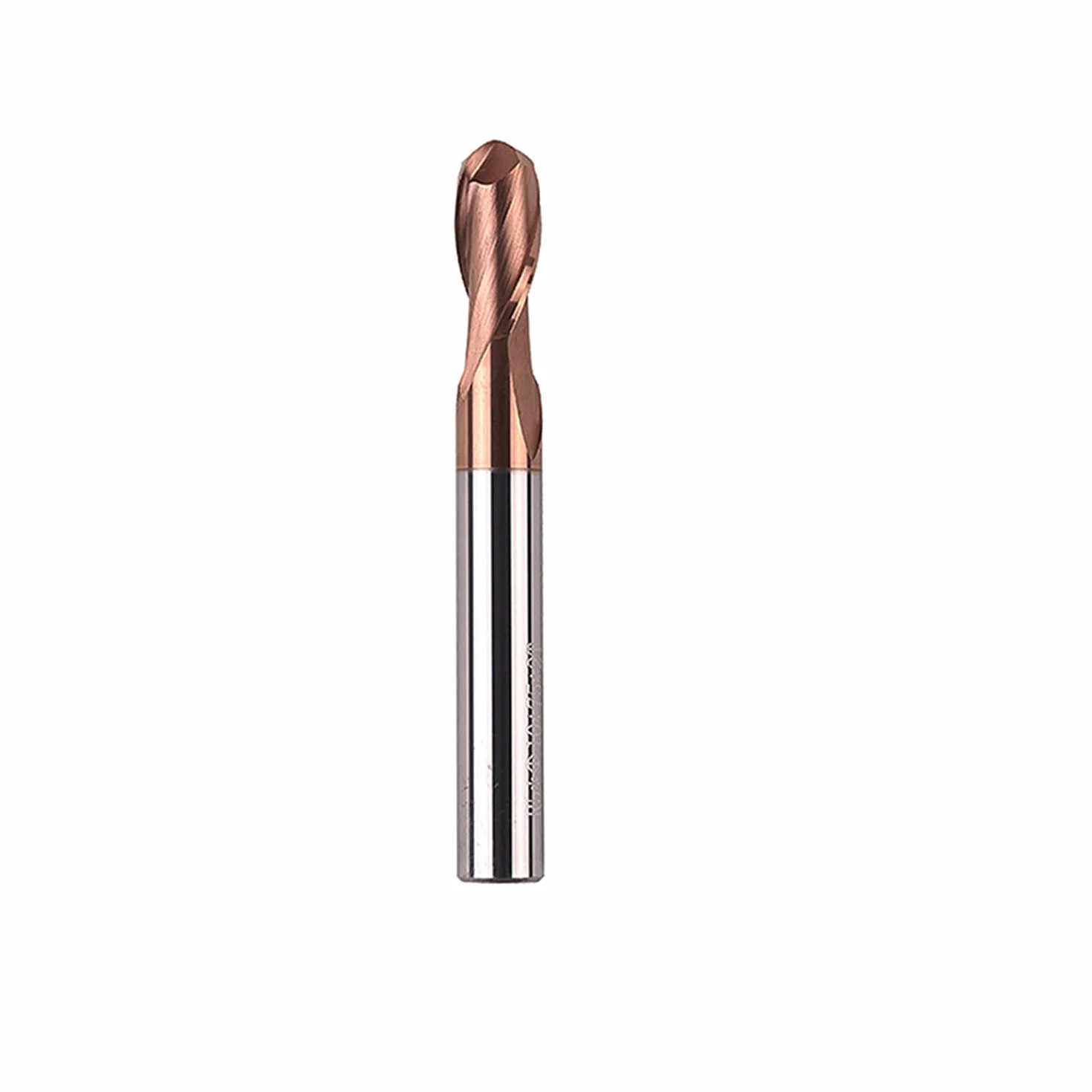 Frez do frezów o średnicy 4,5 mm, średnica chwytu 10 mm, trwały frez wolframowy HRC 55 do metalowej stali żelaznej TiAIN powłoka … (6,0 mm)