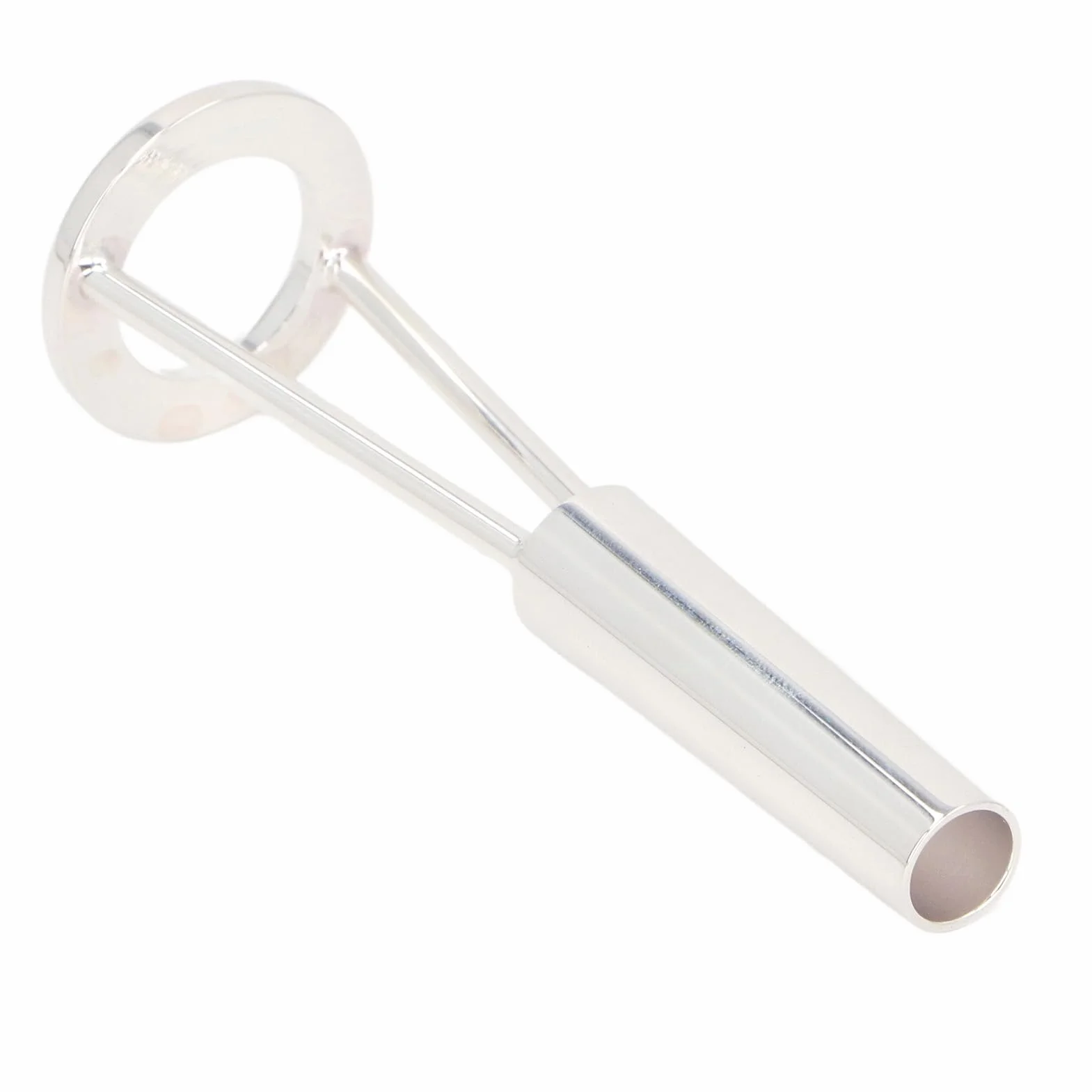 Fafeicy Trenażer Ustników Trąbkowych, Urządzenie do Korekcji Zadęcia, Budulec Mięśni Warg, materiał Miedziany, na trąbkę, Puzon, Instrument Dęty Blaszany, ćwiczenia Mięśni Warg, Prawidłowy Kształt Ust