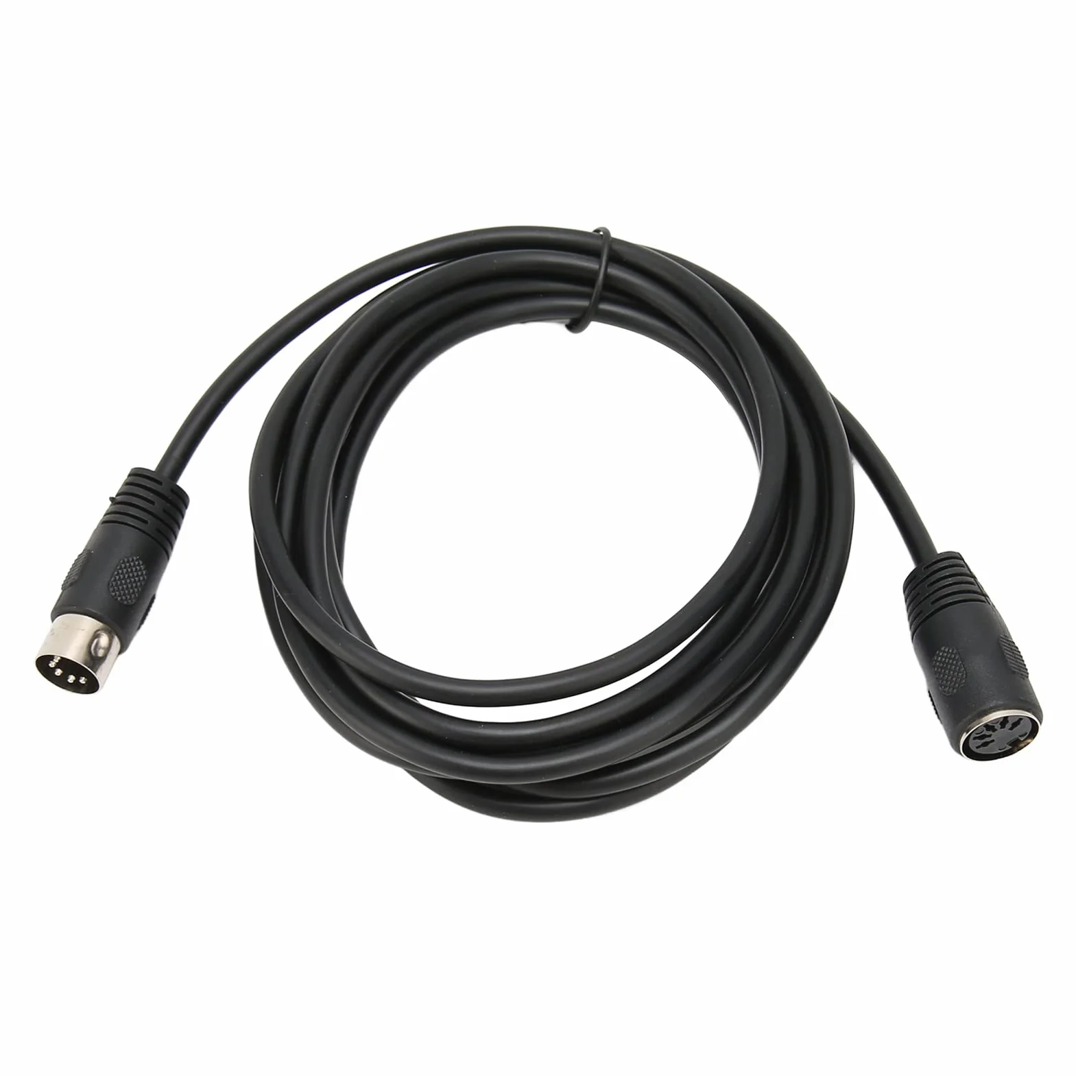 5-Pinowy Przedłużacz MIDI DIN Męski na Żeński, Kabel Adaptera do Klawiatur MIDI i Komputerów
