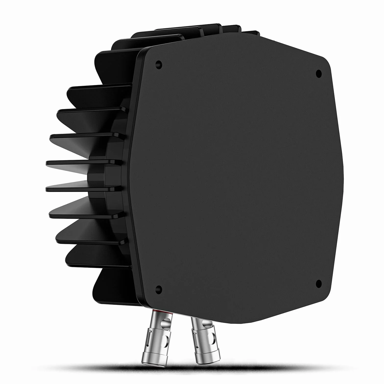 Douk Audio BS-1 Bass Shaker: Buttkicker o dużej mocy 50 W - przetwornik dotykowy - niski poziom subwoofera do kina domowego, samochodowego sprzętu audio i fotela gamingowego, zanurzenie wibracyjne (1
