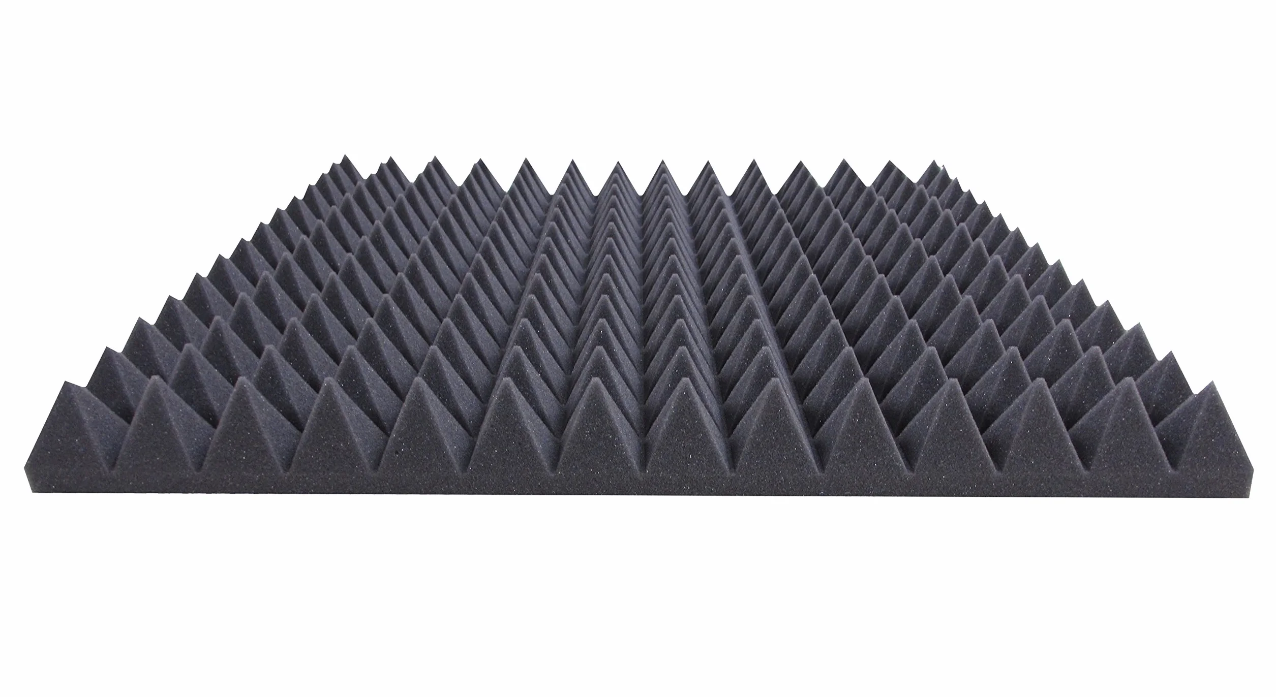 Akustikpur pianka akustyczna pianka piramidowa – maty wygłuszające do efektywnej izolacji akustycznej, ok. 49 cm x 49 cm x 5 cm