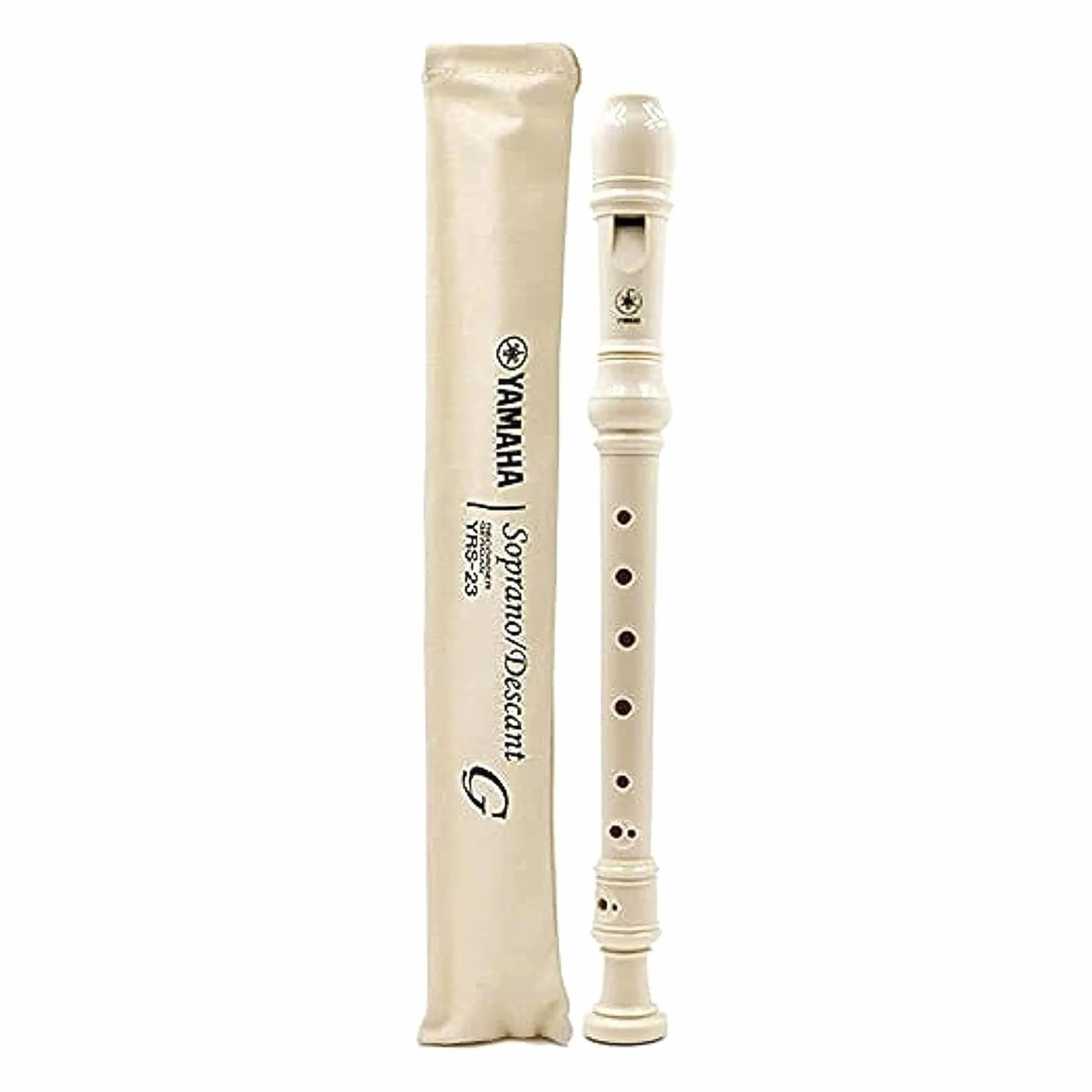 Yamaha YRS-23 Flet Prosty Sopranowy, Biały, 32.7 x 2.5 x 2.5 cm