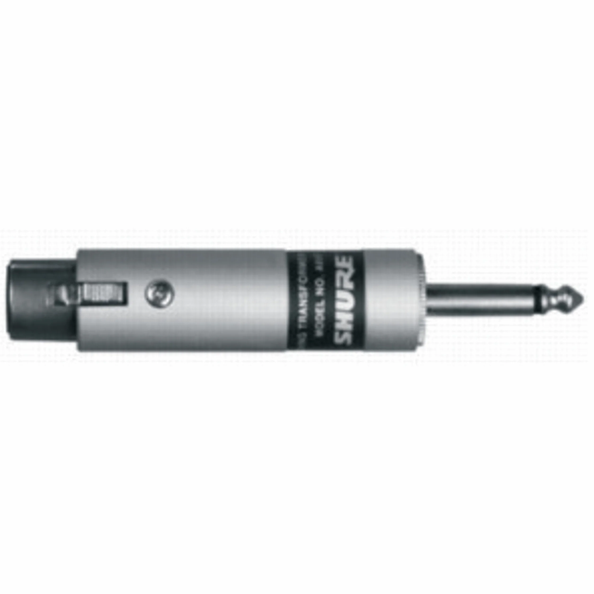 Shure A85F Transformator niski Z żeński XLR do High Z wtyczka 1/4 cala