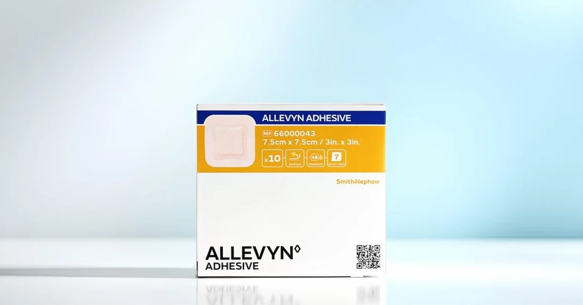 Allevyn Adhesive 7,5 x 7,5 cm 3 inx3in in 10 sztuk