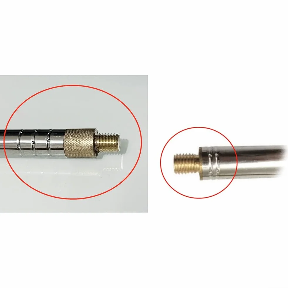 Gwint M10 Teleskopowa antena biczowa do krótkofalówki amatorskiej DIY systemy antenowe (2,5 m)