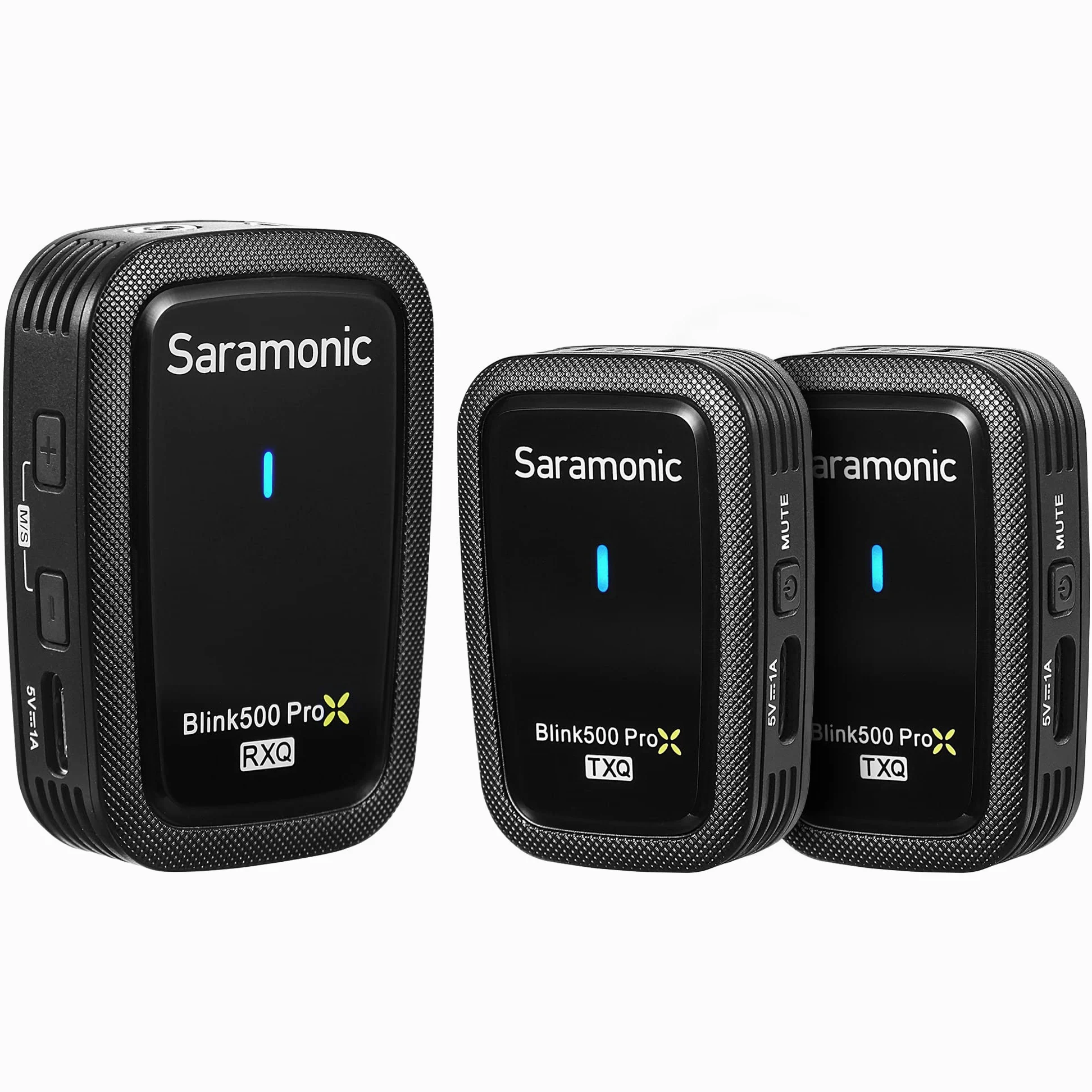 Saramonic Blink500 Prox Q20 bezprzewodowy mikrofon krawatowy, 10-godzinny akumulator, bezprzewodowy mikrofon do aparatu, komputera, iPhone'a, Andrioda, wywiadu nagraniowego, vlogów