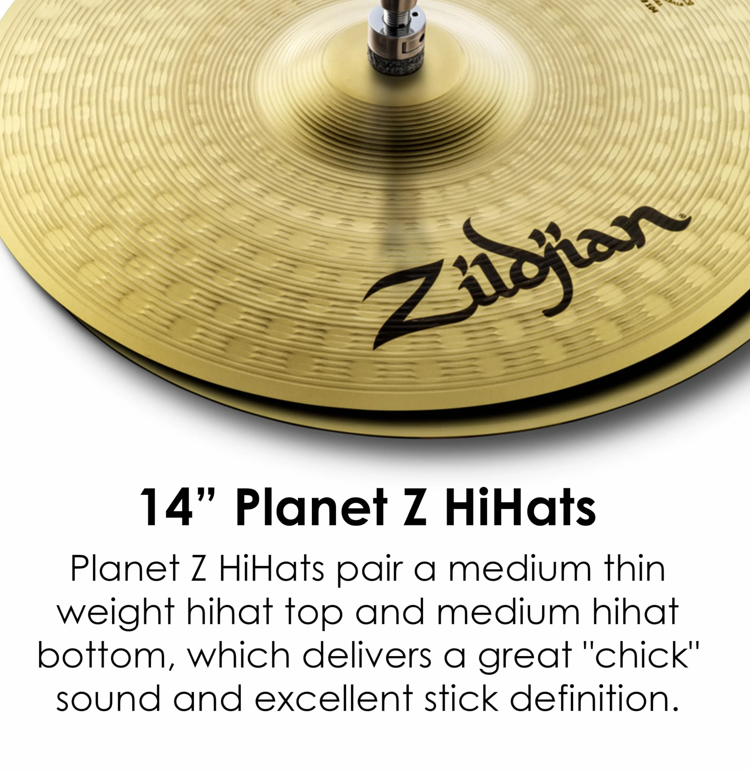 Zildjian Planet Z HiHat 14" Version 2020 - HiHat
