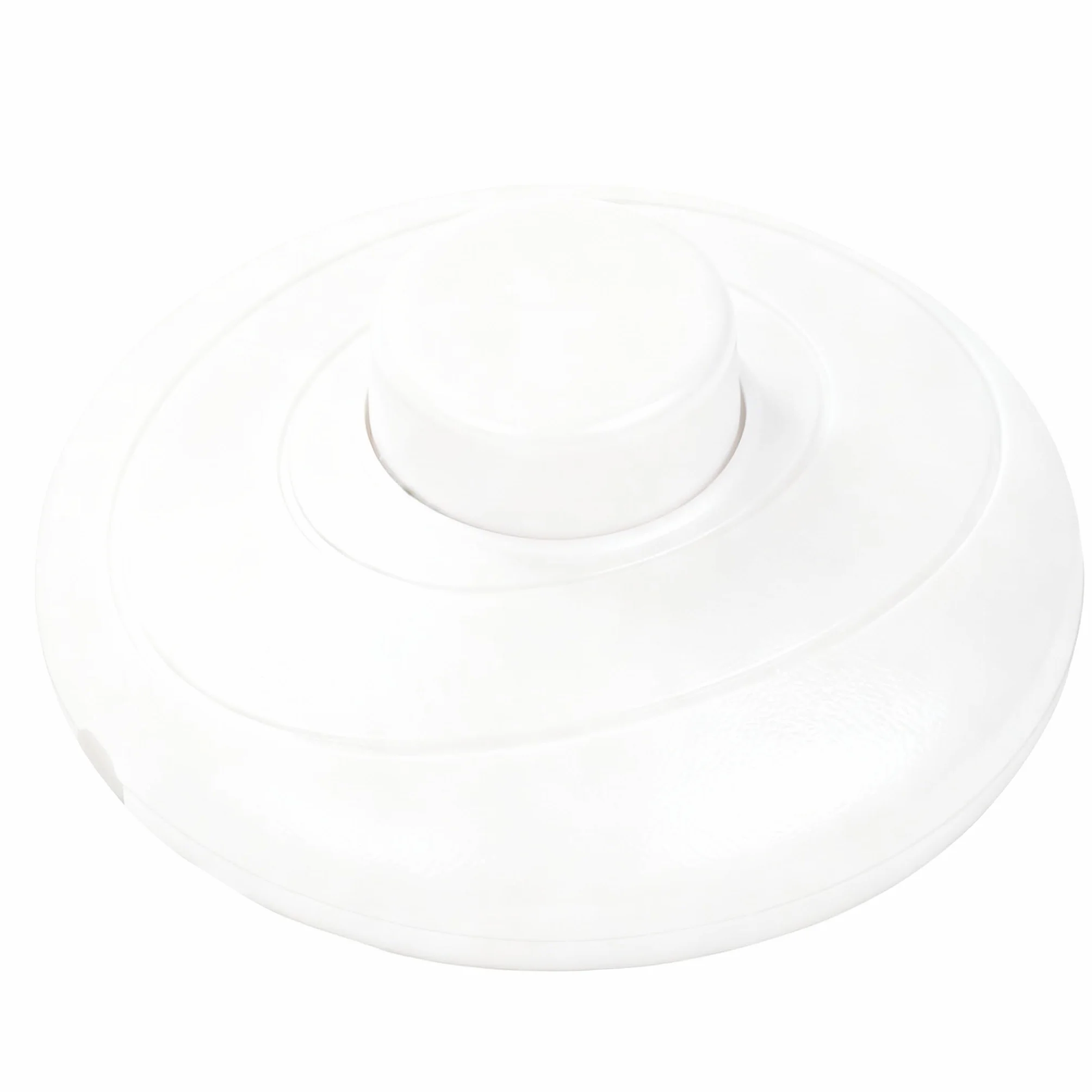Powice Włącznik nożny, okrągły, biały, 3 A, 250 V, lampa stojąca, przełącznik pedału