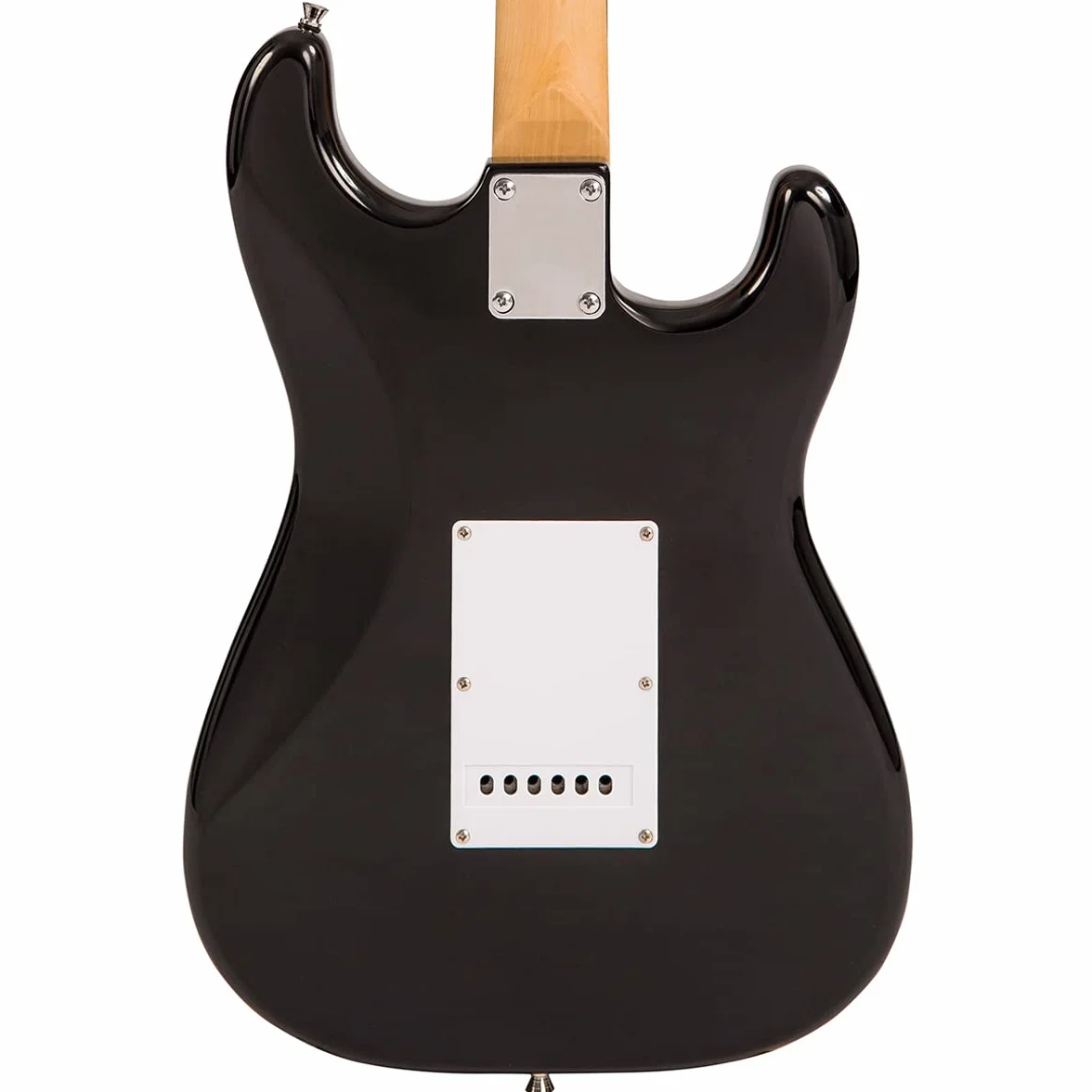 VINTAGE V60 COASTER SERIES LEWA GITARA ELEKTRYCZNA - BŁYSZCZARNA