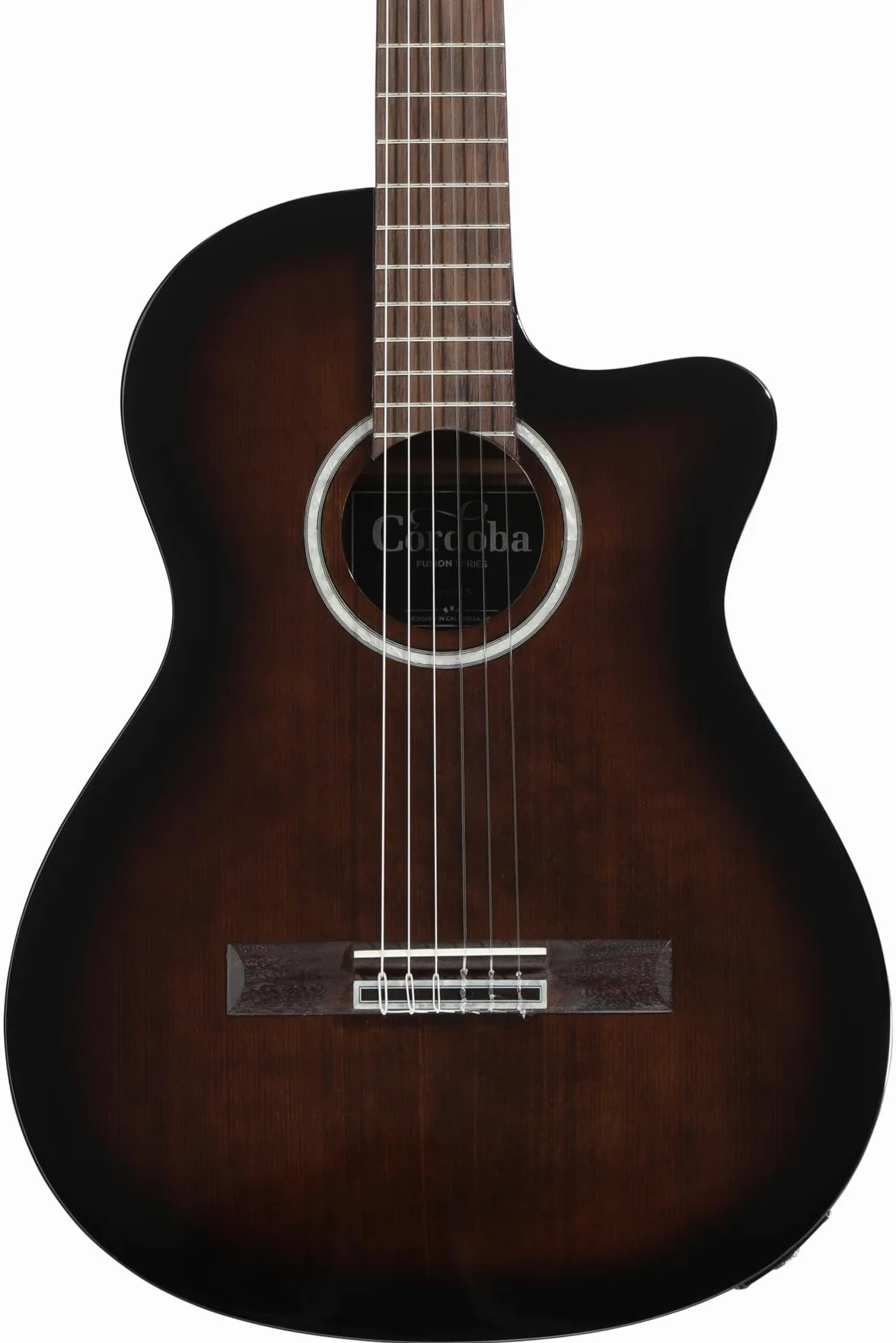 Cordoba Fusion 5 Sonata Burst - Gitara klasyczna elektryczna