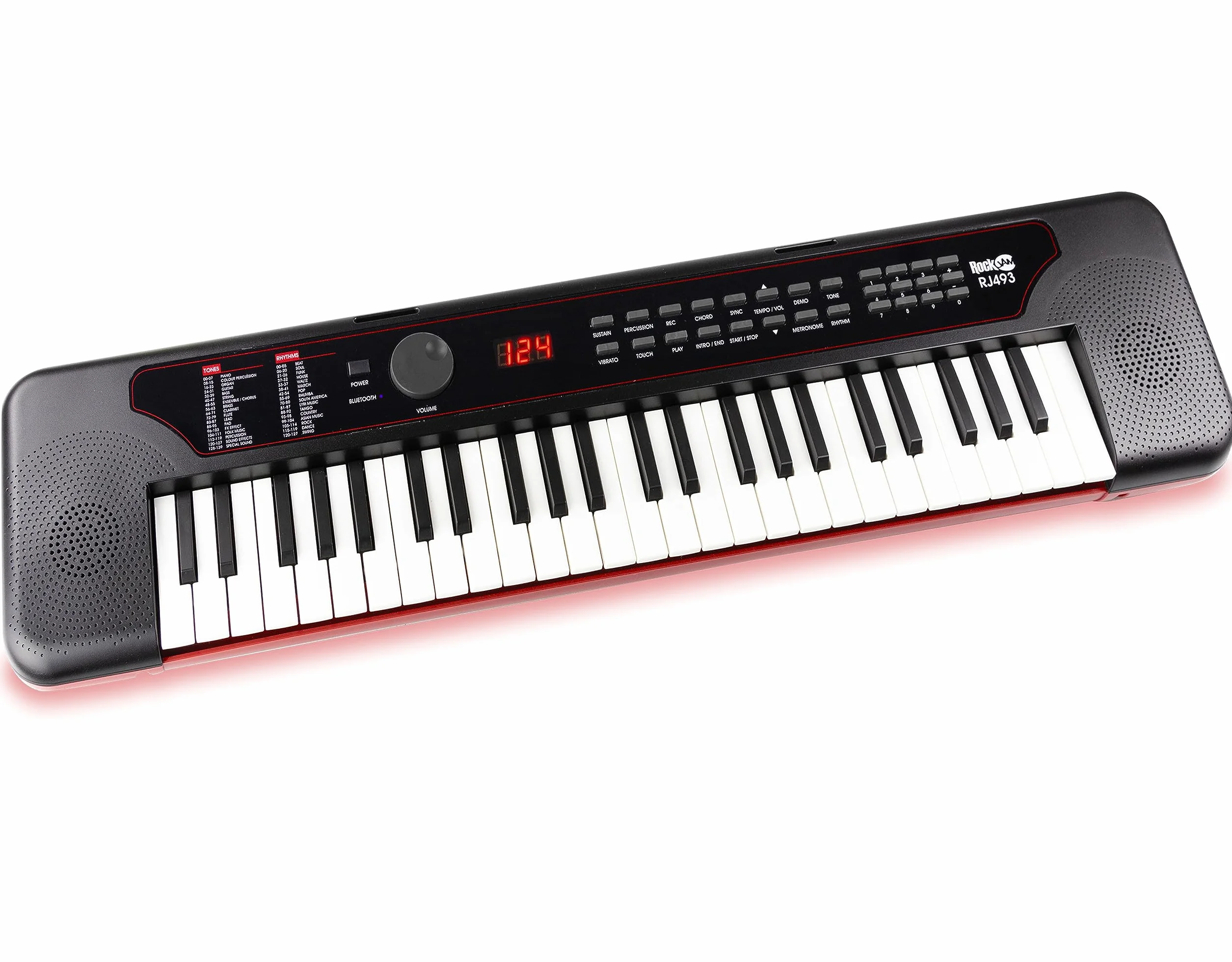 RockJam 49-klawiszowa pianino z Bluetooth Midi