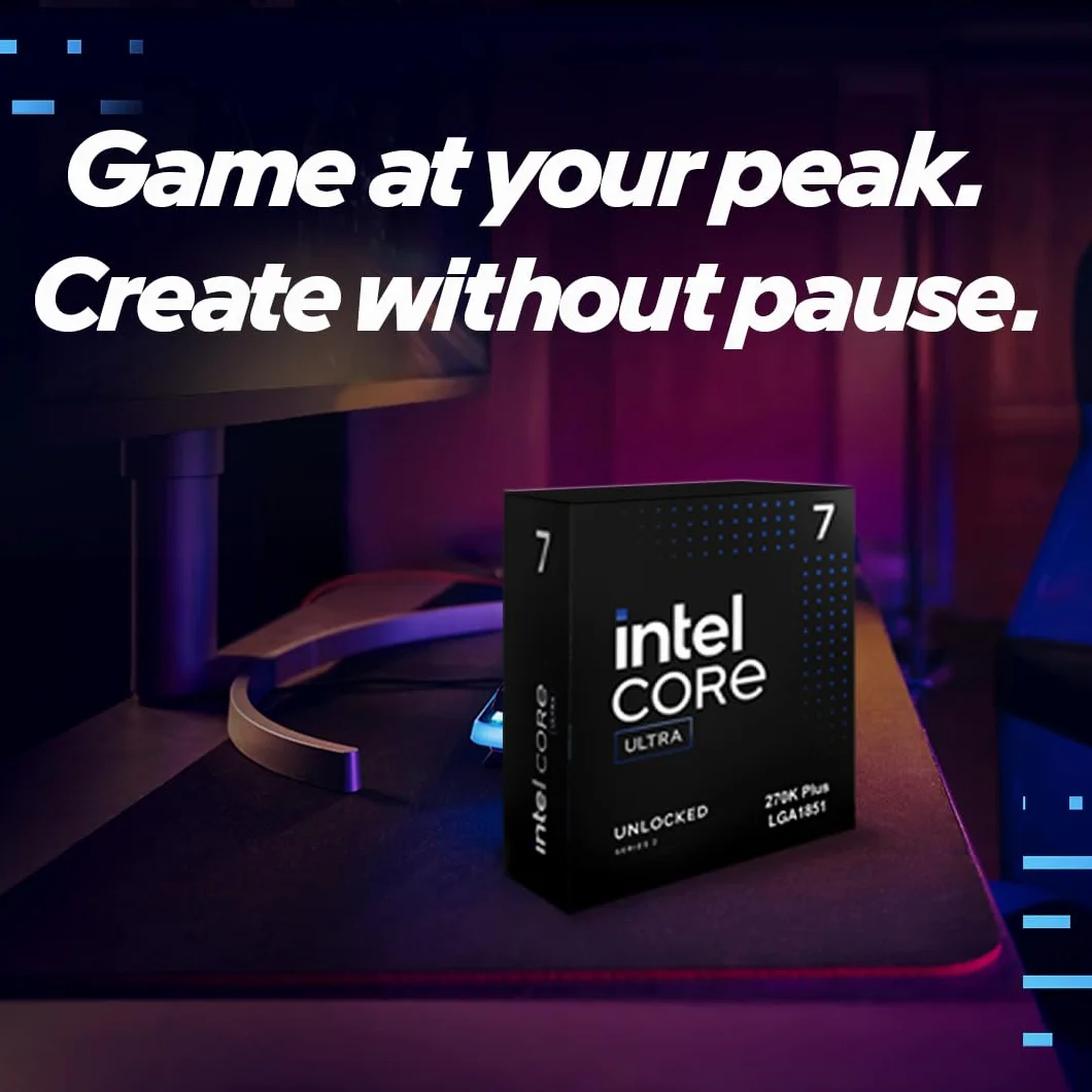 Intel® Core™ Ultra 5 Procesor 250 KF Plus 18 rdzeni (6 rdzeni P + 12 E-cores) up to 5,3 GHz