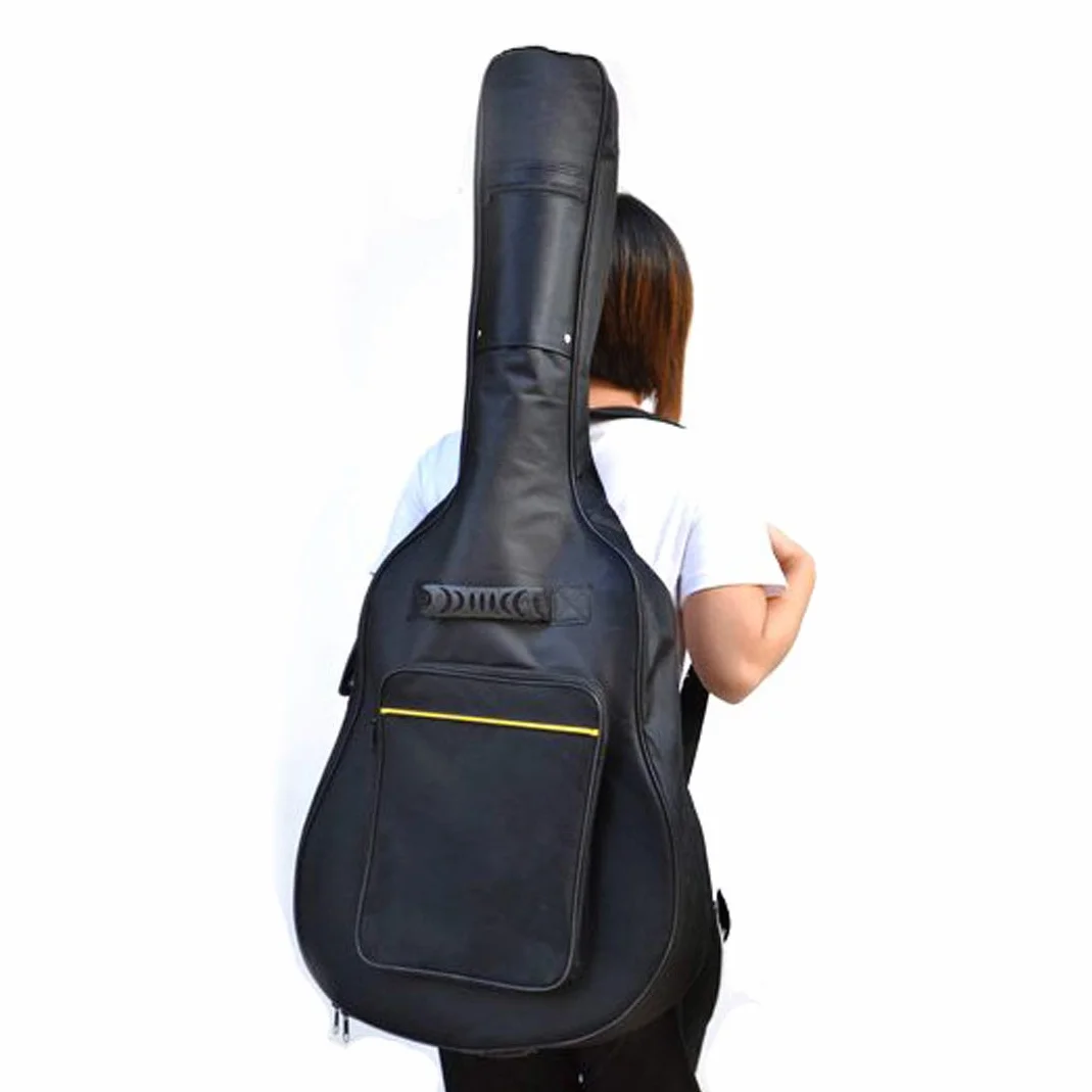 TRIXES pikowany pokrowiec na gitarę akustyczną i klasyczną 4/4