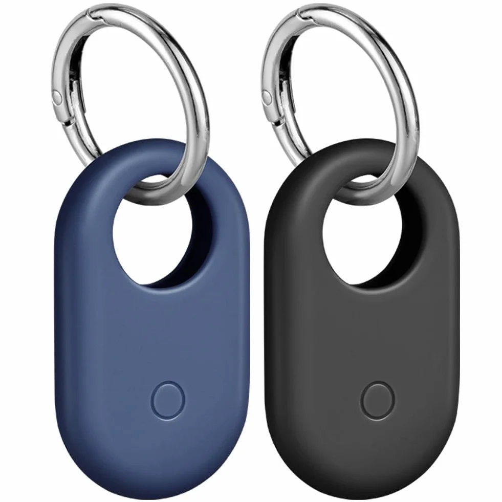 Ainiv Etui kompatybilne z Samsung Galaxy SmartTag 2, miękkie silikonowe etui ochronne, brelok, odporne na upadki, odporne na zarysowania, akcesoria do SmartTag2, do obroży dla zwierząt domowych