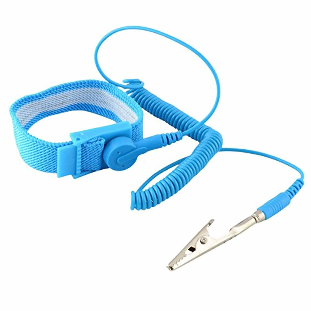 Hajlege 5 szt. Anti Static Wrist Strap ESD z klipsem zapobiegającym statycznym uderzeniu