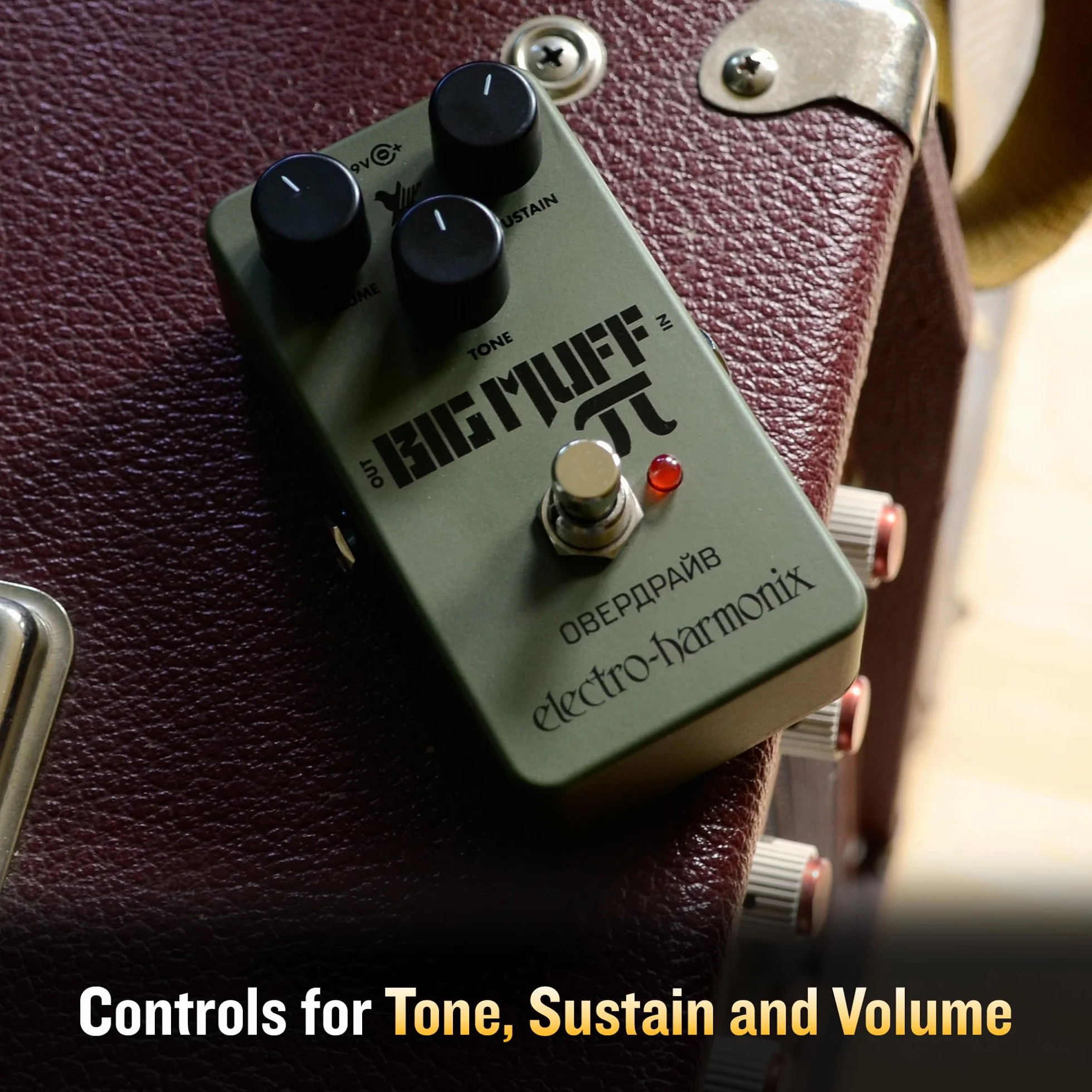 Electro Harmonix Green Russian Big Muff - Distortion do gitar