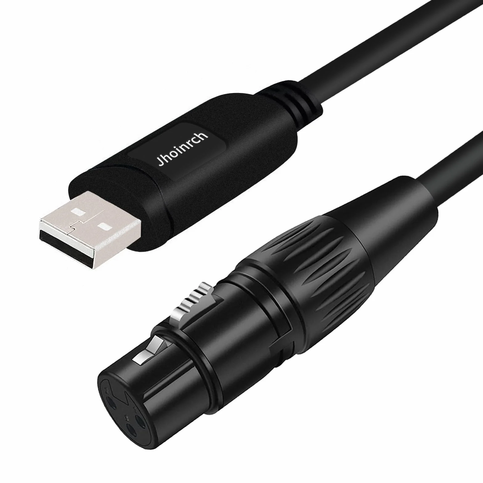 Kabel adaptera interfejsu USB do DMX z chipem FT232RNL – Obsługa Freestyler/QLC+/Dmxcontrol/QLC+/Soundswitch/Lightkey/Lightjams
