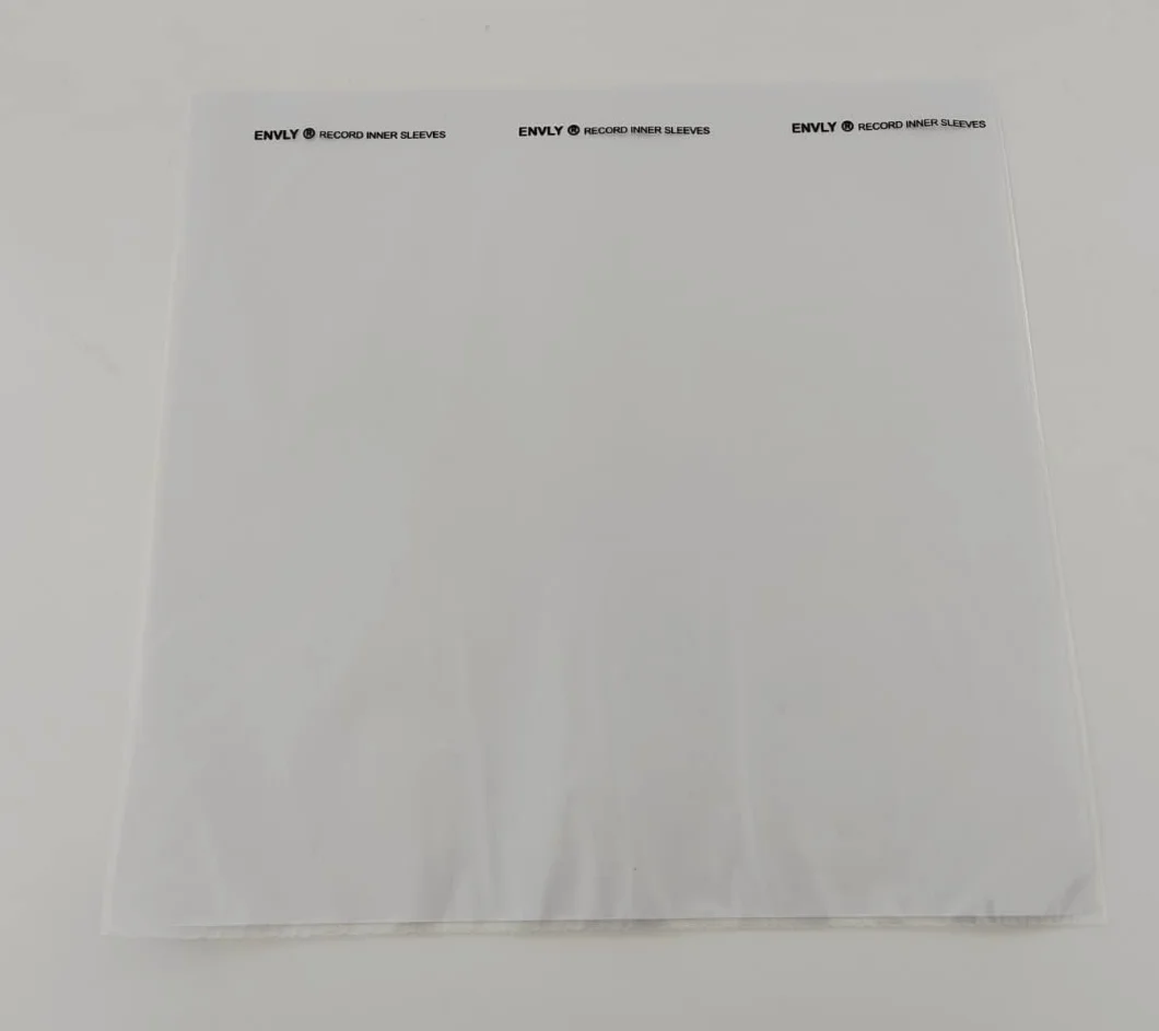 Pokrowce wewnętrzne na płyty gramofonowe (50 sztuk) | Papier ryżowy | antystatyczne (12")