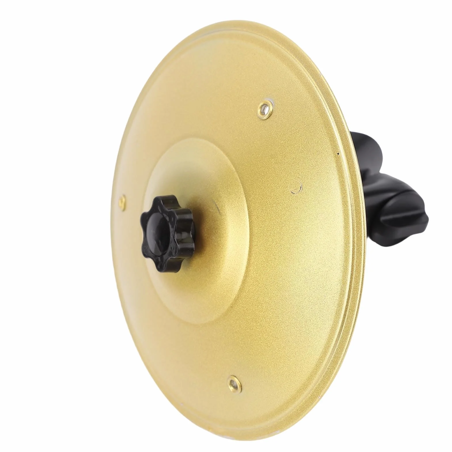 Compact Car Crash Cymbal Cymbal Wysokie objętość Talerza Bębna dla Zabawy w Rozrywce Pojazdu (GOLD)