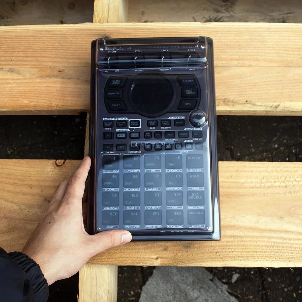 Decksaver Osłona Syntezatora, Wielokolorowy, dla Roland SP-404MK2
