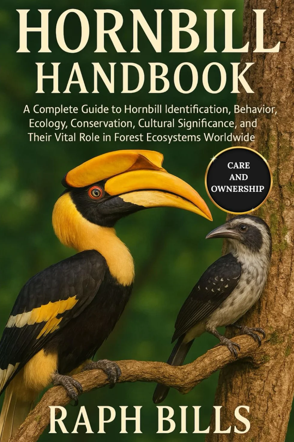 HORNBILL HANDBOOK: A Complete Guide to Hornbill Identification, Behavior, Ecology, Conservation, Cultural Significance, and Their Vital Role in Forest Ecosystems Worldwide