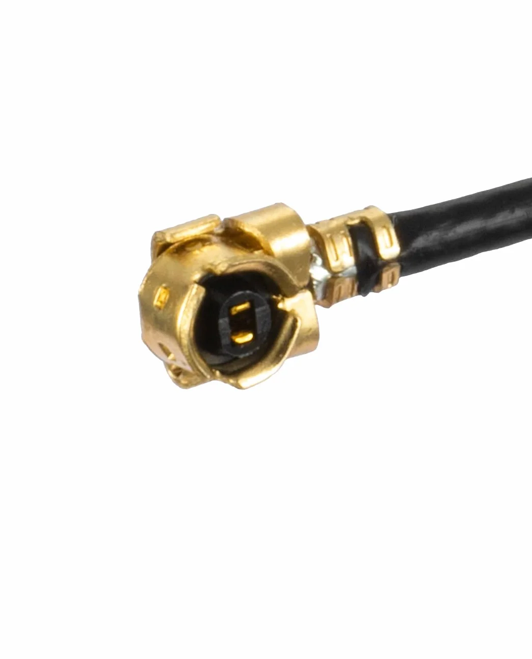 Vecys 2PCS Kabel U.F.L.1 Męski do U.F.L.1 żeński Kabel 4" /10CM 1.13mm Przedłużacz o Niskiej Stratności