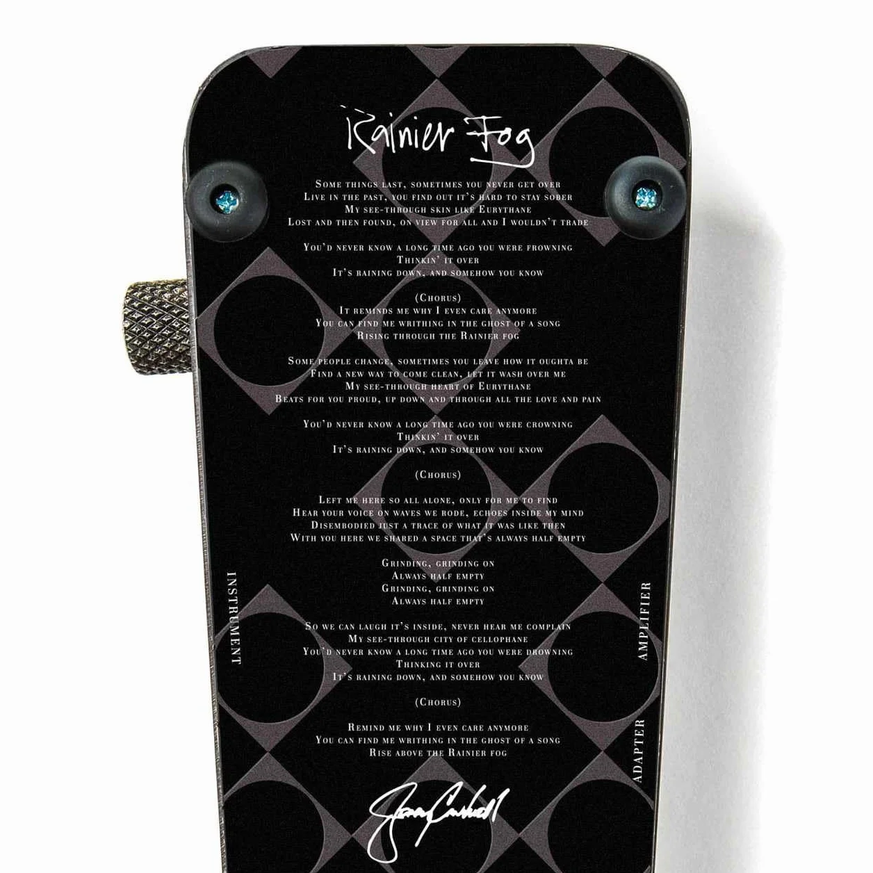 Dunlop JC95B Jerry Cantrell Pedał Wah Baby Cry, czarny