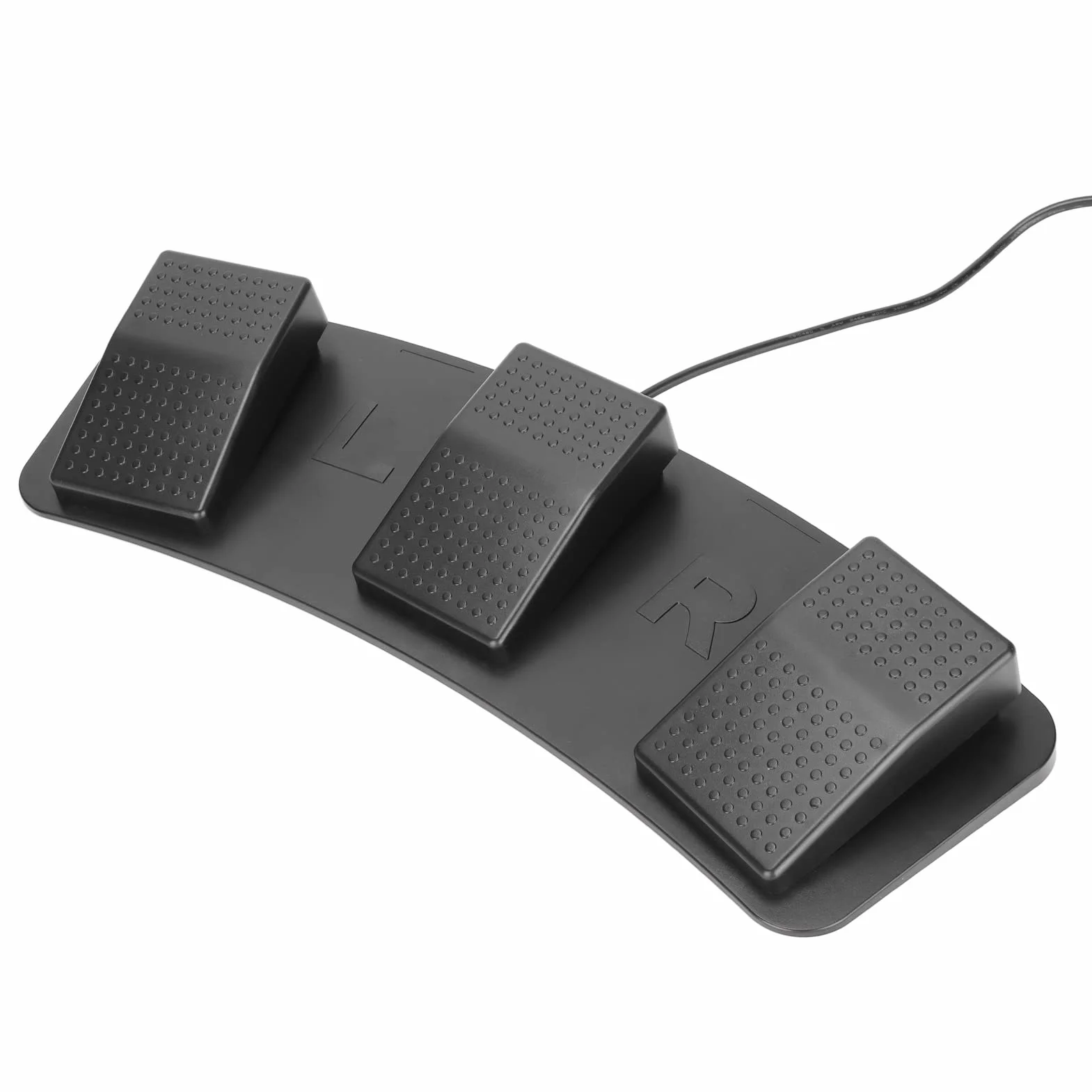 Potrójny Pedał USB, Potrójny Przełącznik Mechaniczny Kontrolera Klawiszy, Pedał Przełącznika Działania Klawiatury USB do Gier Media Instrument