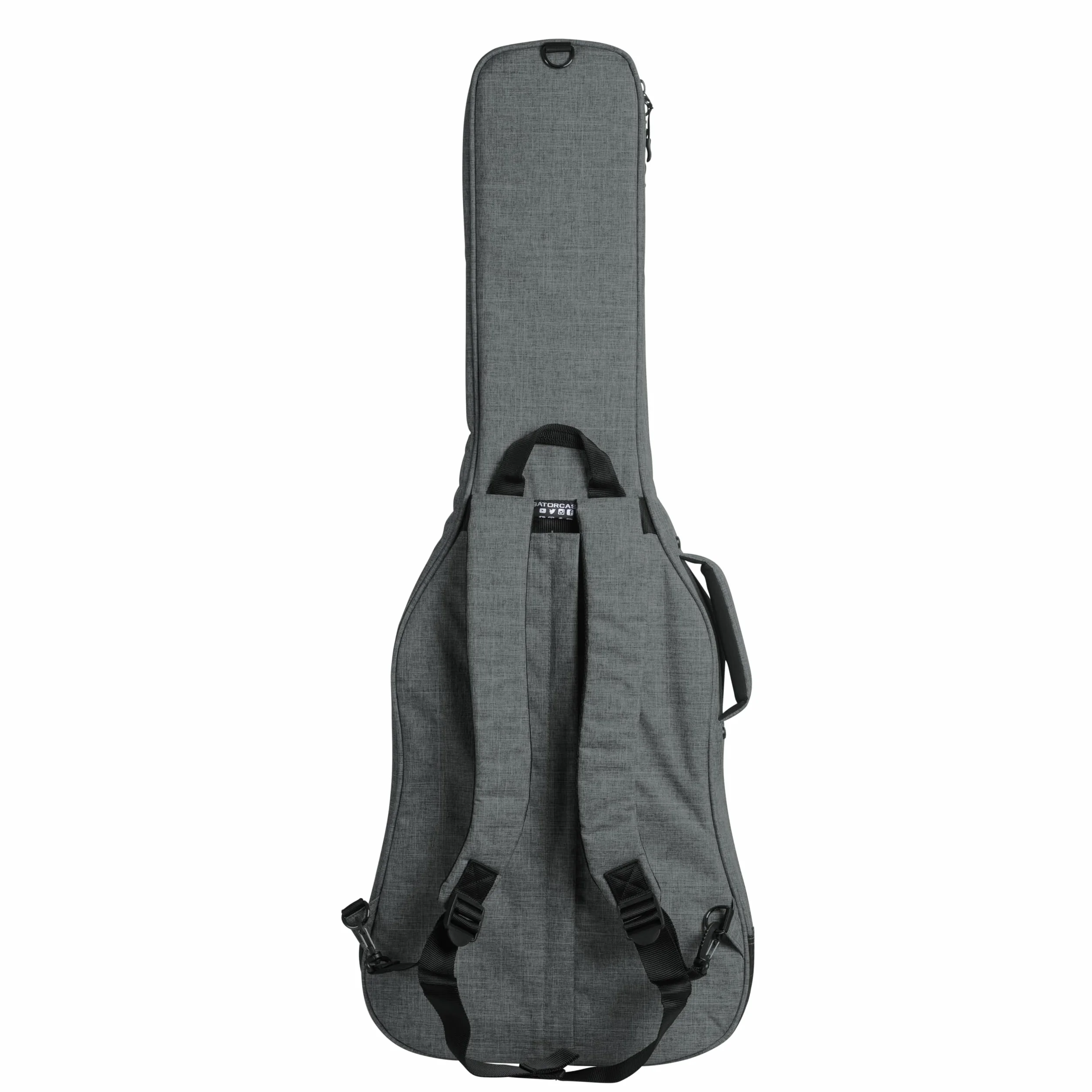 Pokrowiec na gitarę elektryczną Gator Transit Series; jasnoszare na zewnątrz (GT-ELECTRIC-GRY)
