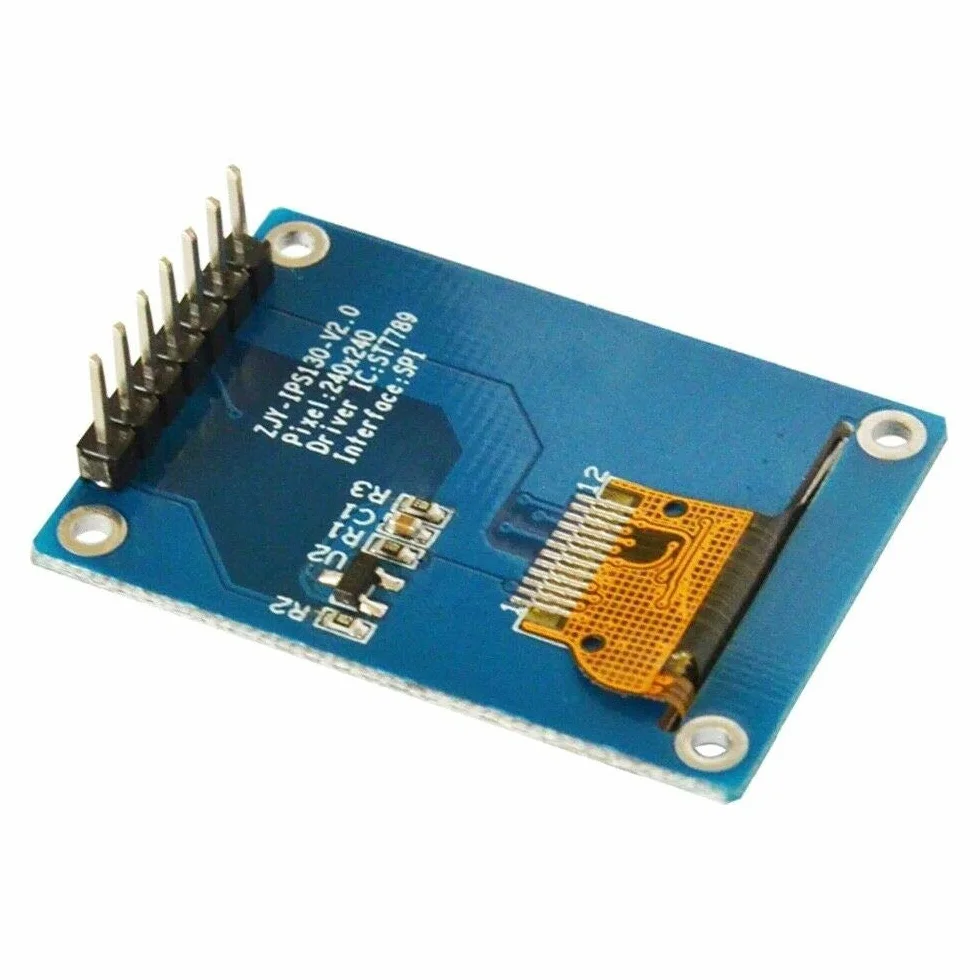 1.3 Inch IPS HD TFT ST7789 Drive IC 240 * 240 Full Color LCD Display Module